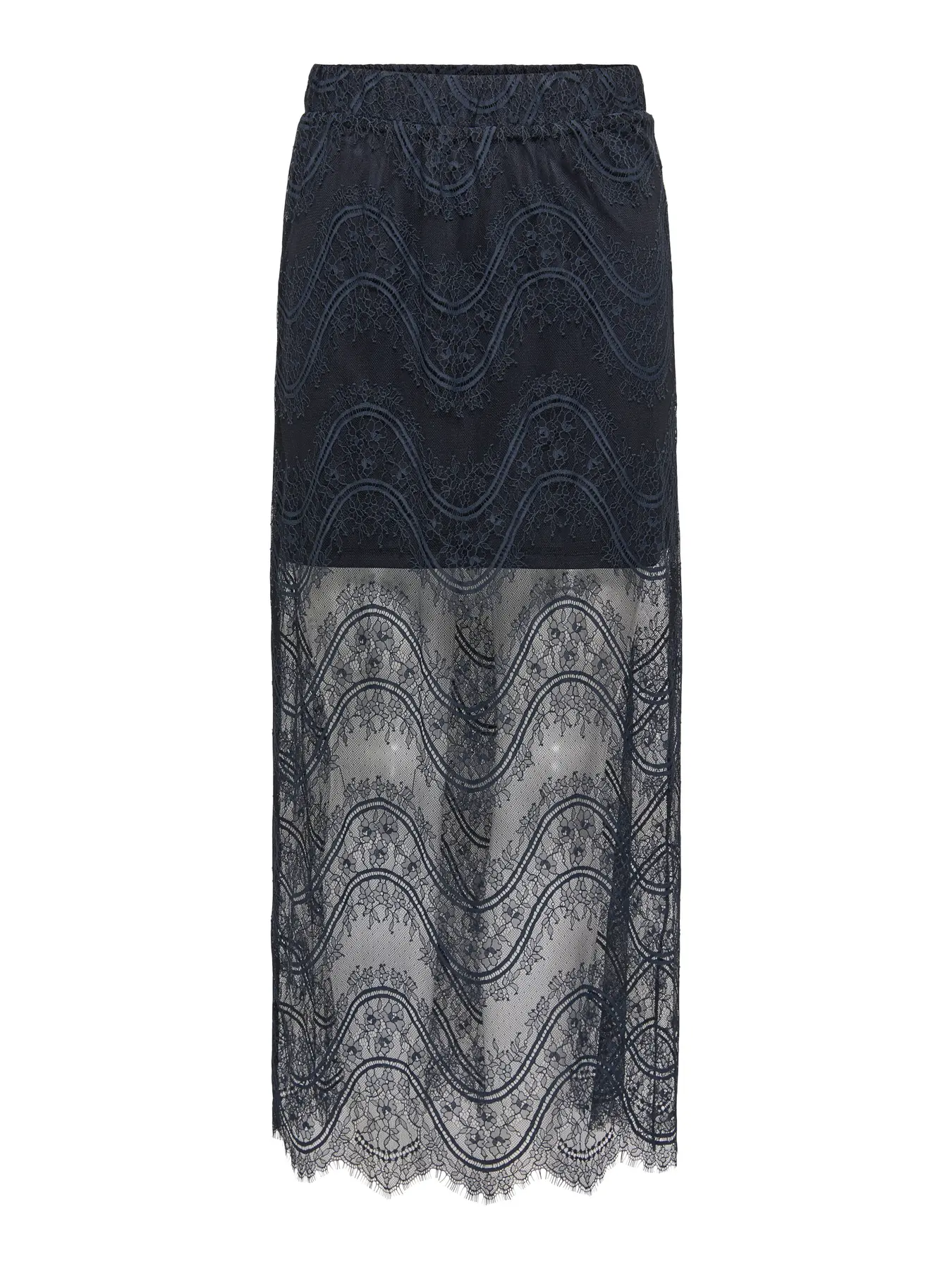 Alice Lace Maxi Skirt Black - JDY - Image 2