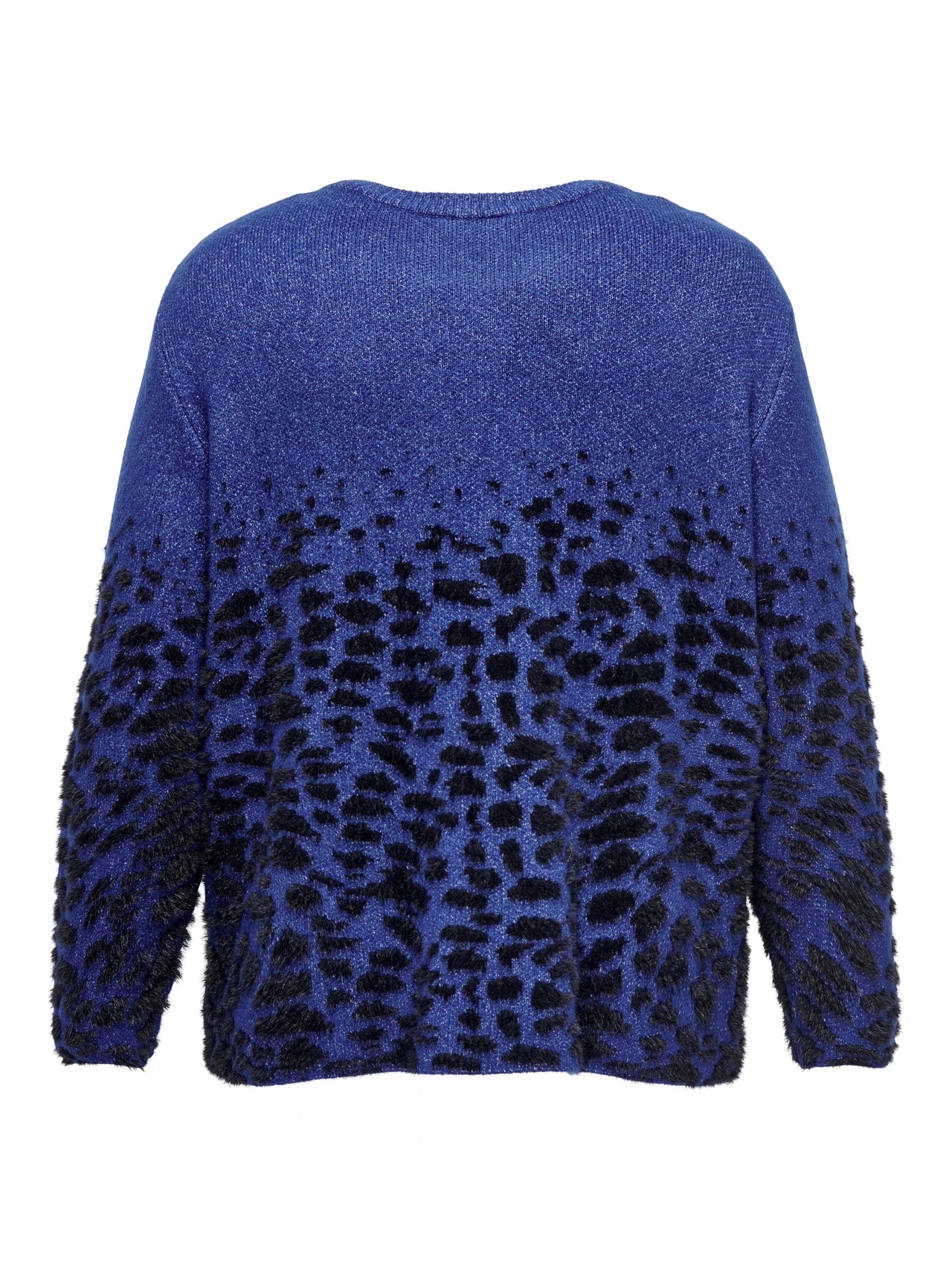 Anni O-Neck Knit Sodalite Blue Black - Only Carmakoma - Image 6