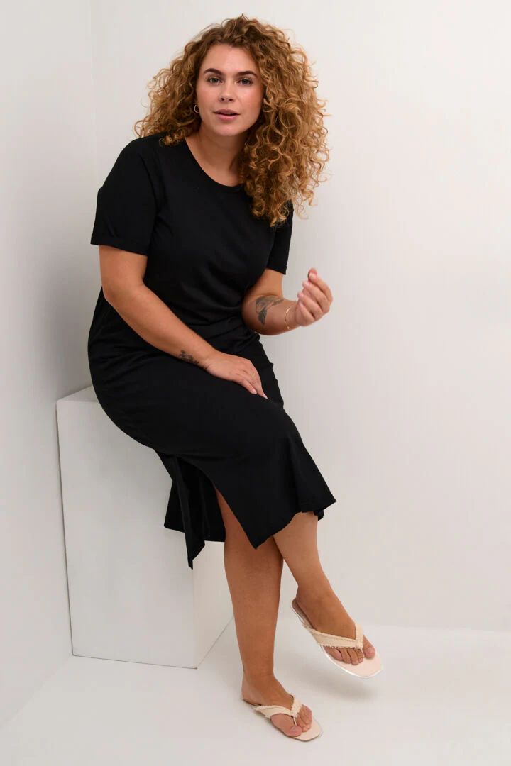 Caline Dress Black Deep - Kaffe Curve - Image 6