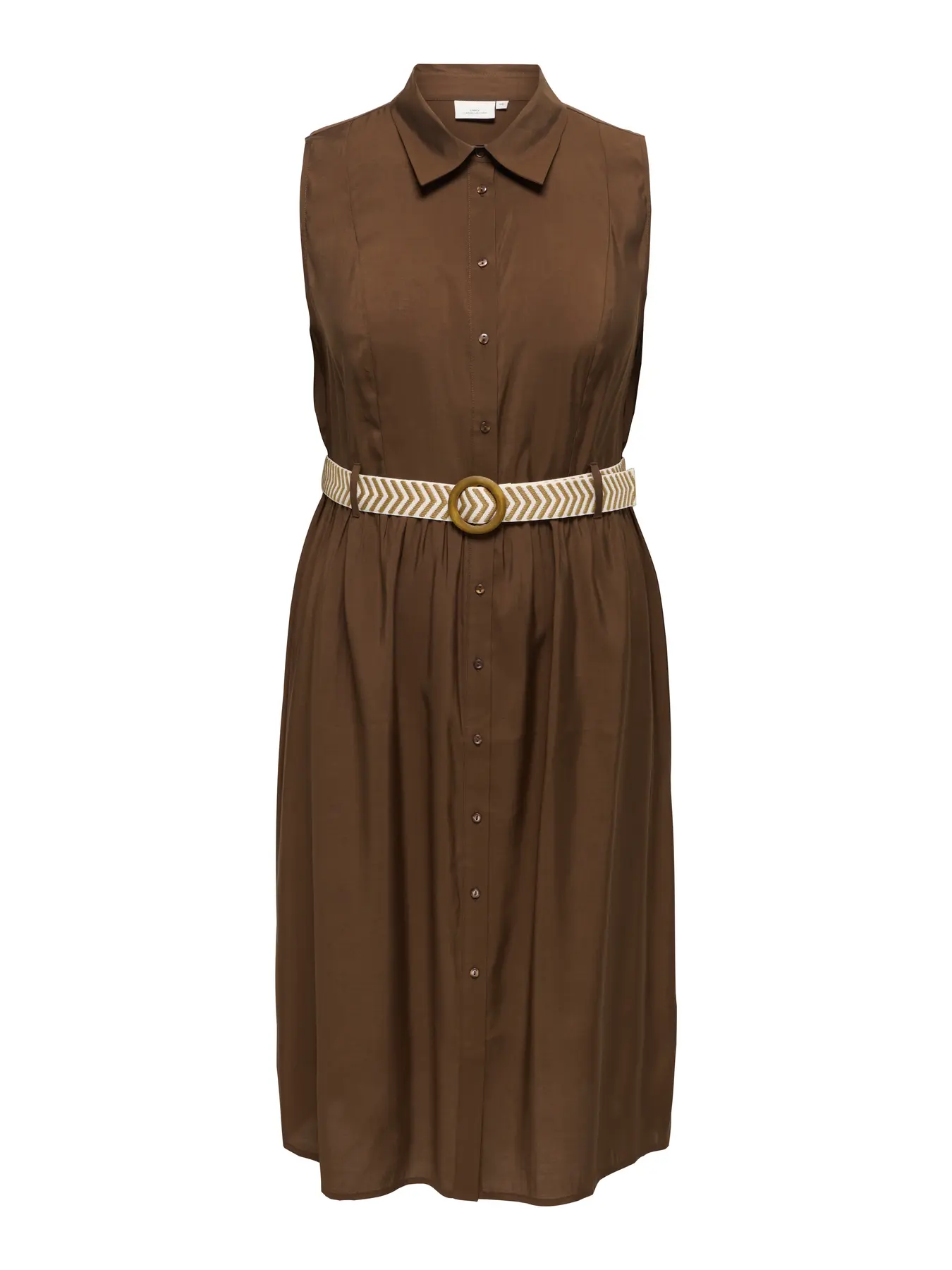 Cargi Calf Belt Dress Chocolate - Only Carmakoma - Image 2