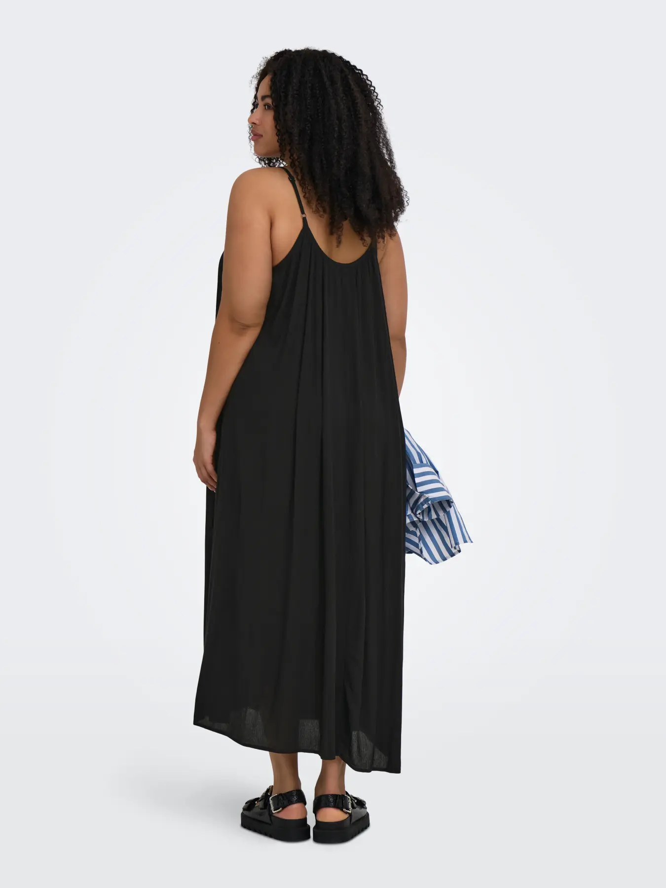 Chiara Strap Dress Black - Only Carmakoma - Image 2