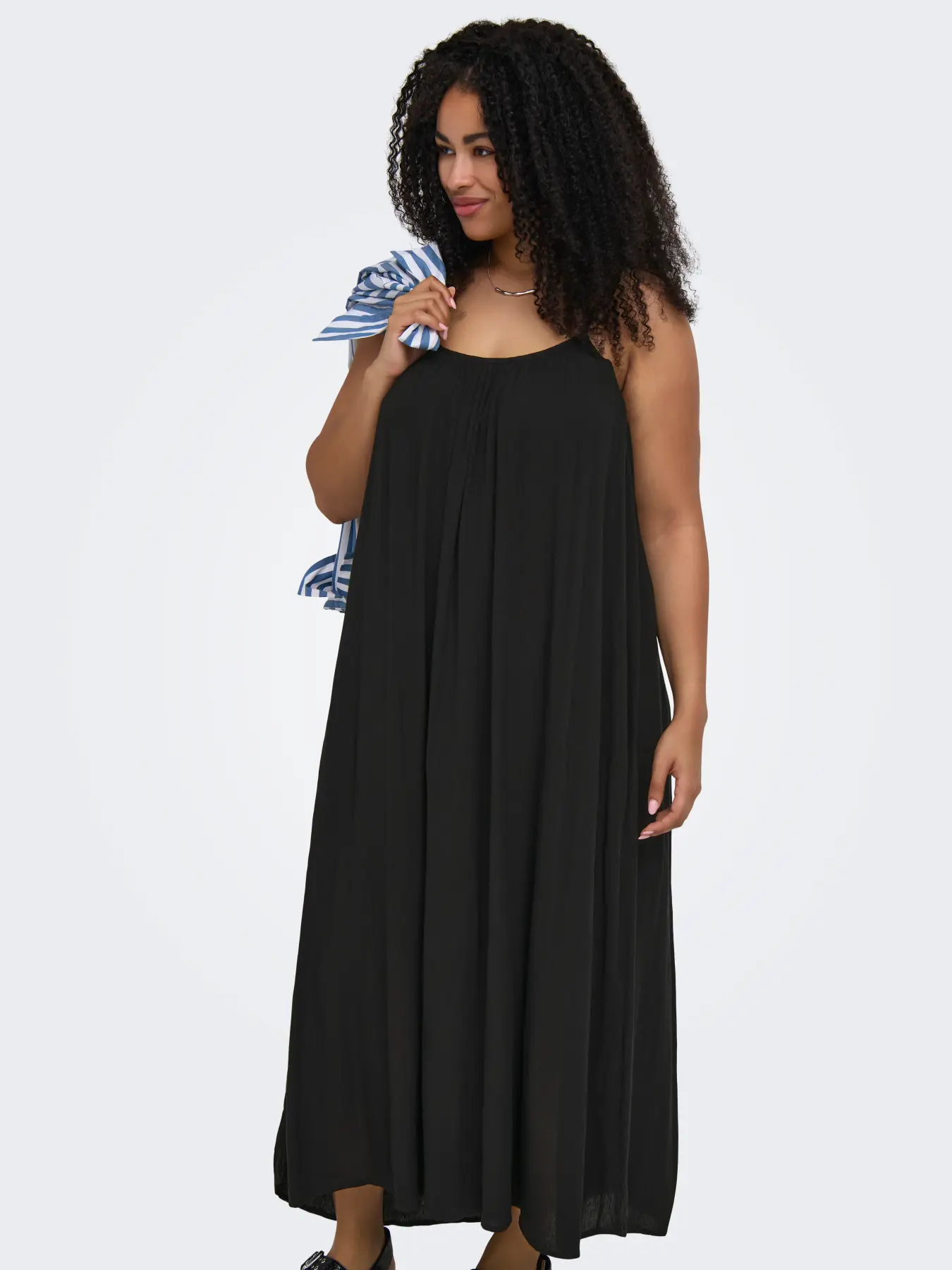 Chiara Strap Dress Black - Only Carmakoma - Image 3