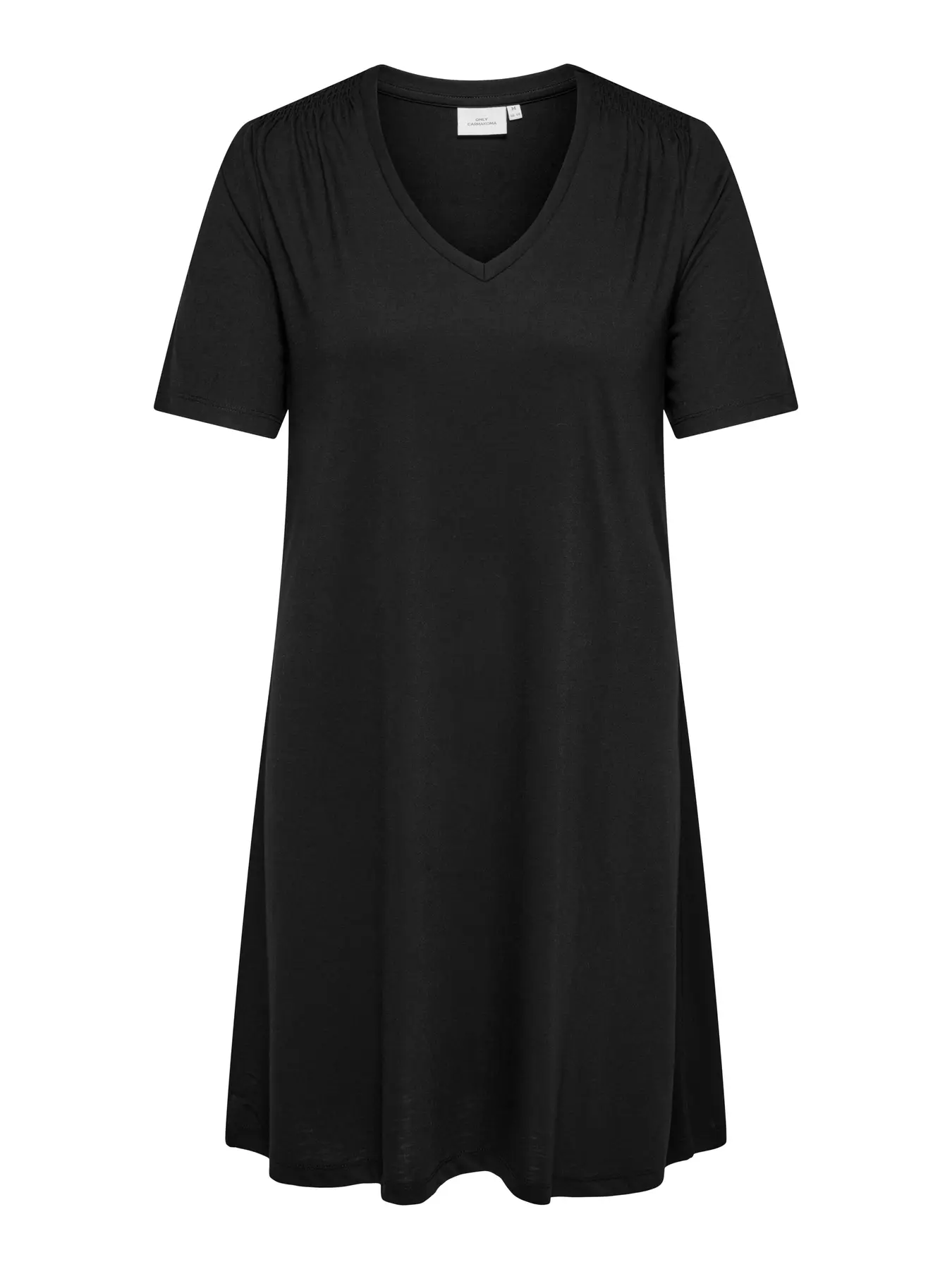 Coral V-Neck Dress Black - Only Carmakoma - Image 3