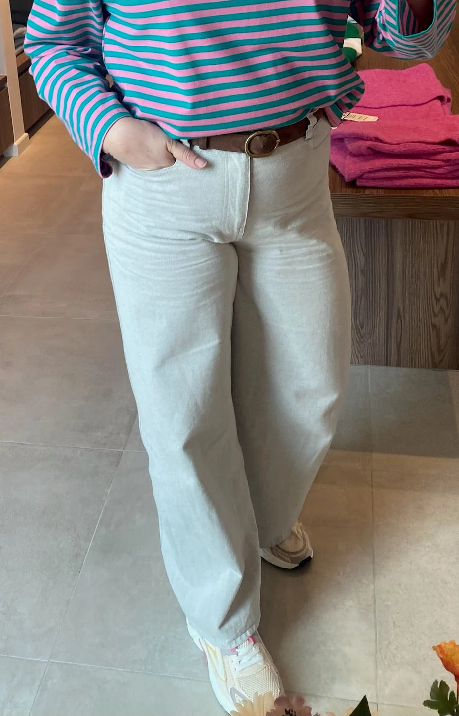 Daline Jeans Ancient Scroll - Soaked