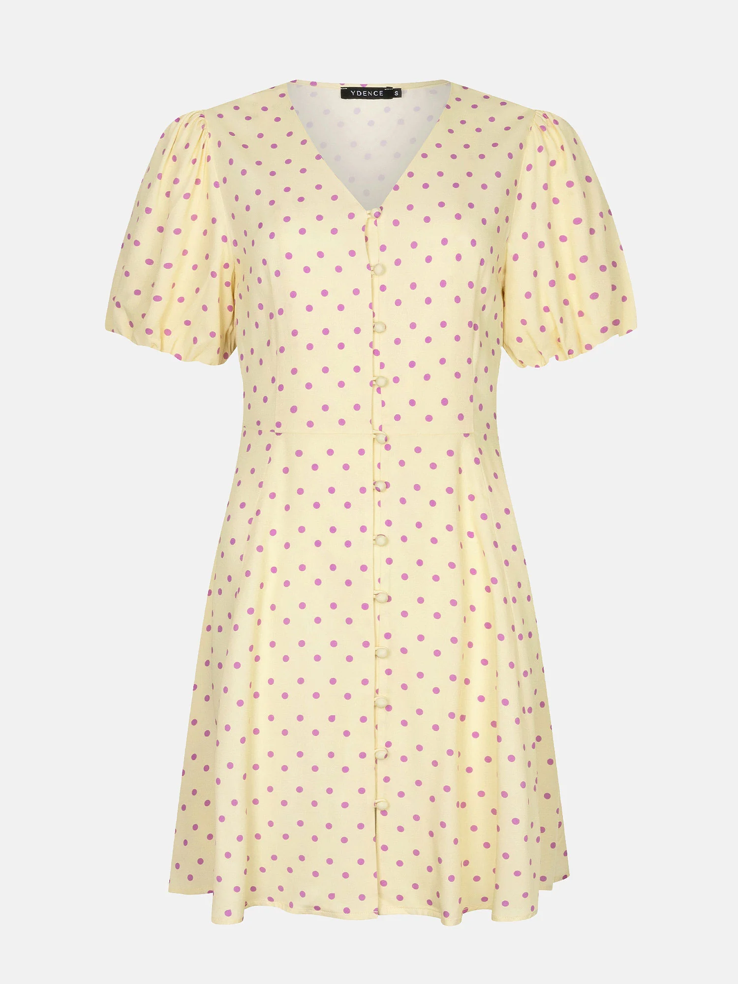 Dress Amaya Soft Yellow - Ydence - Image 3