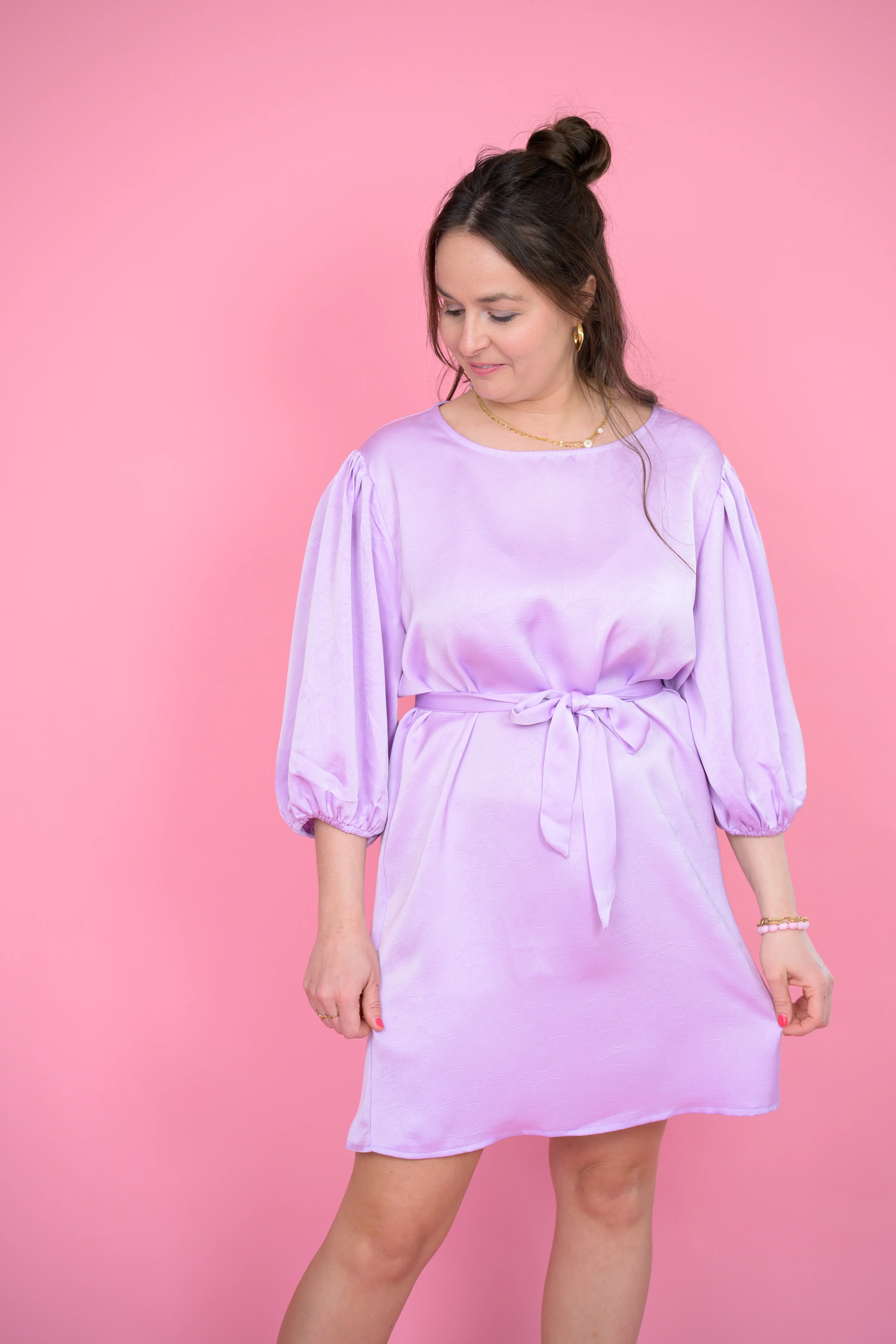 Dress Nienke Violet - Ydence - Image 3