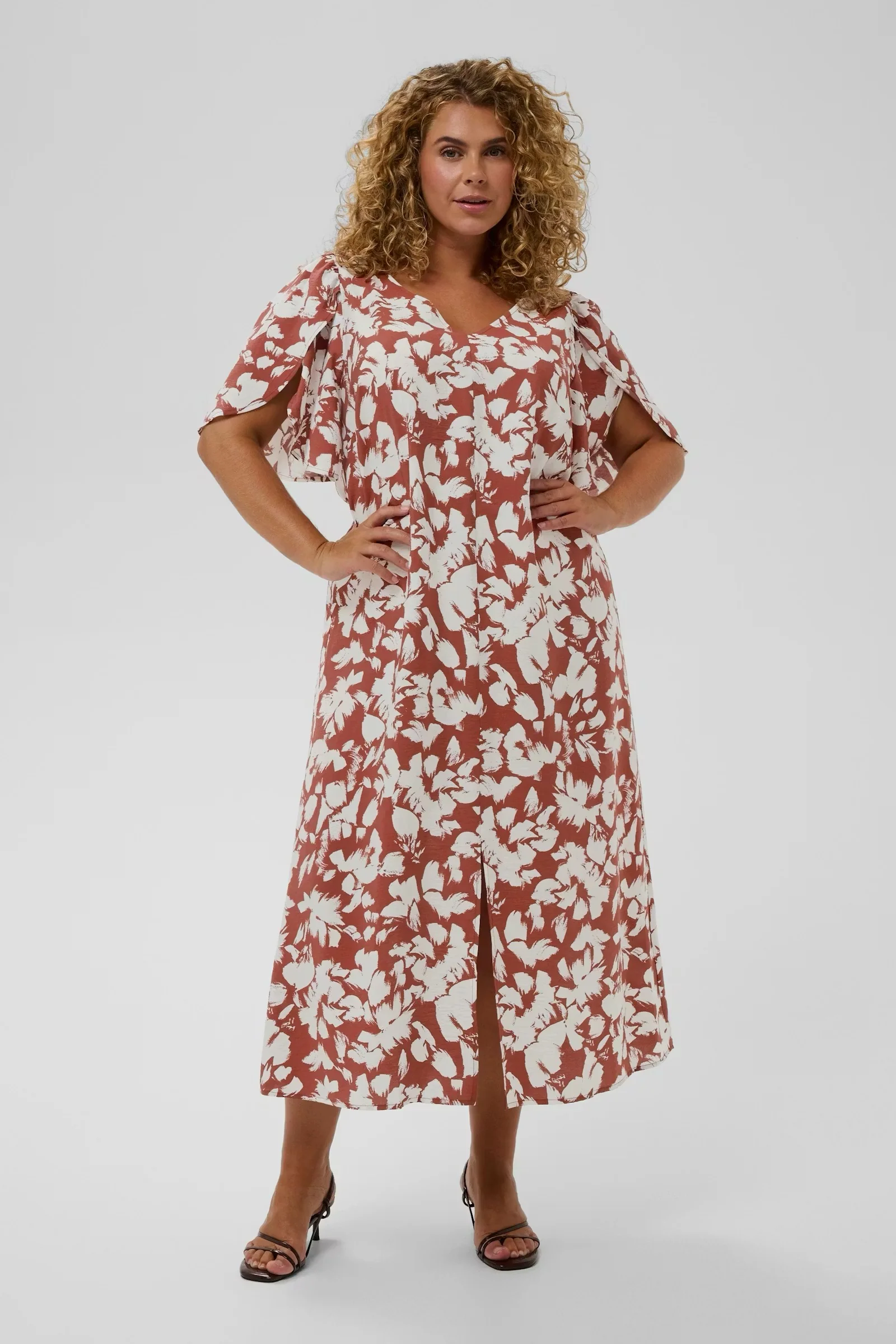 Evia Dress - Kaffe Curve - Image 3