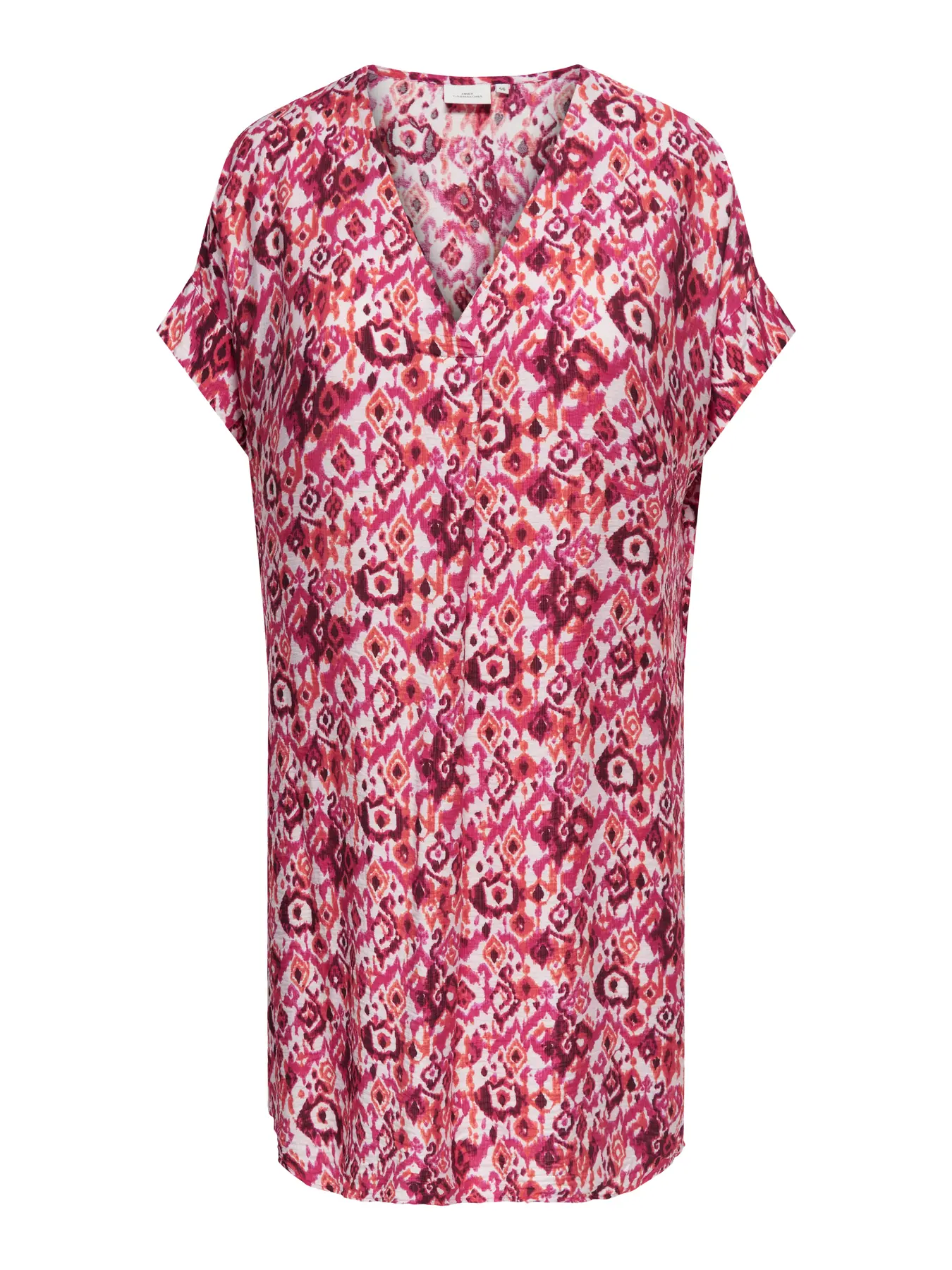 Havana Life In One V-Neck Dress Fuchsia Purple/Summer - Only Carmakoma - Image 3
