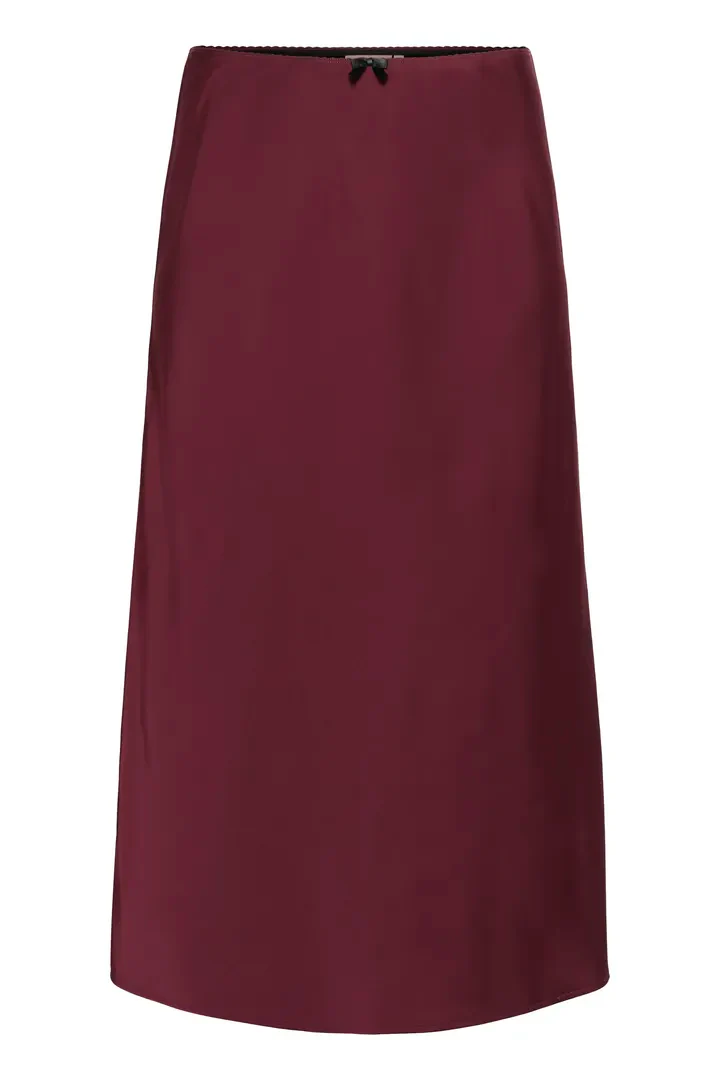 Hilla Skirt Windsor Wine - Kaffe Curve - Image 6