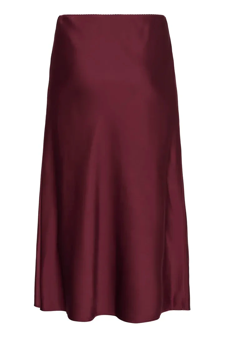 Hilla Skirt Windsor Wine - Kaffe Curve - Image 7