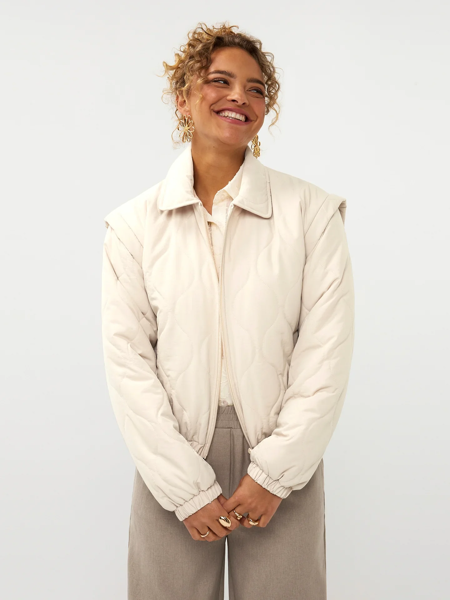Jacket Ramona Beige - Ydence