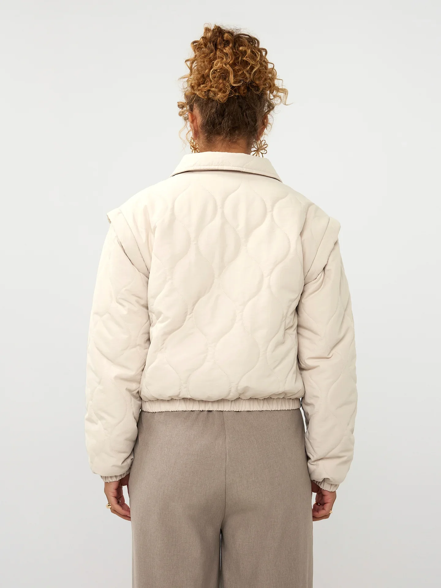 Jacket Ramona Beige - Ydence - Image 3
