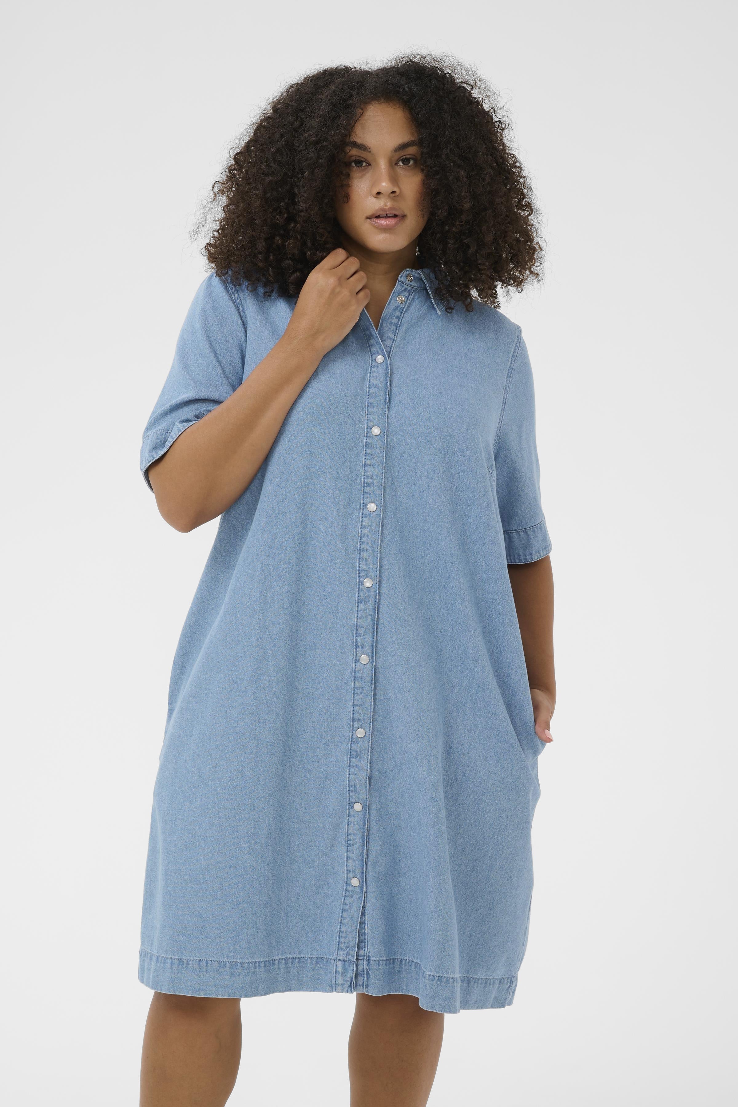 Jada Dress - Kaffe Curve - Image 2