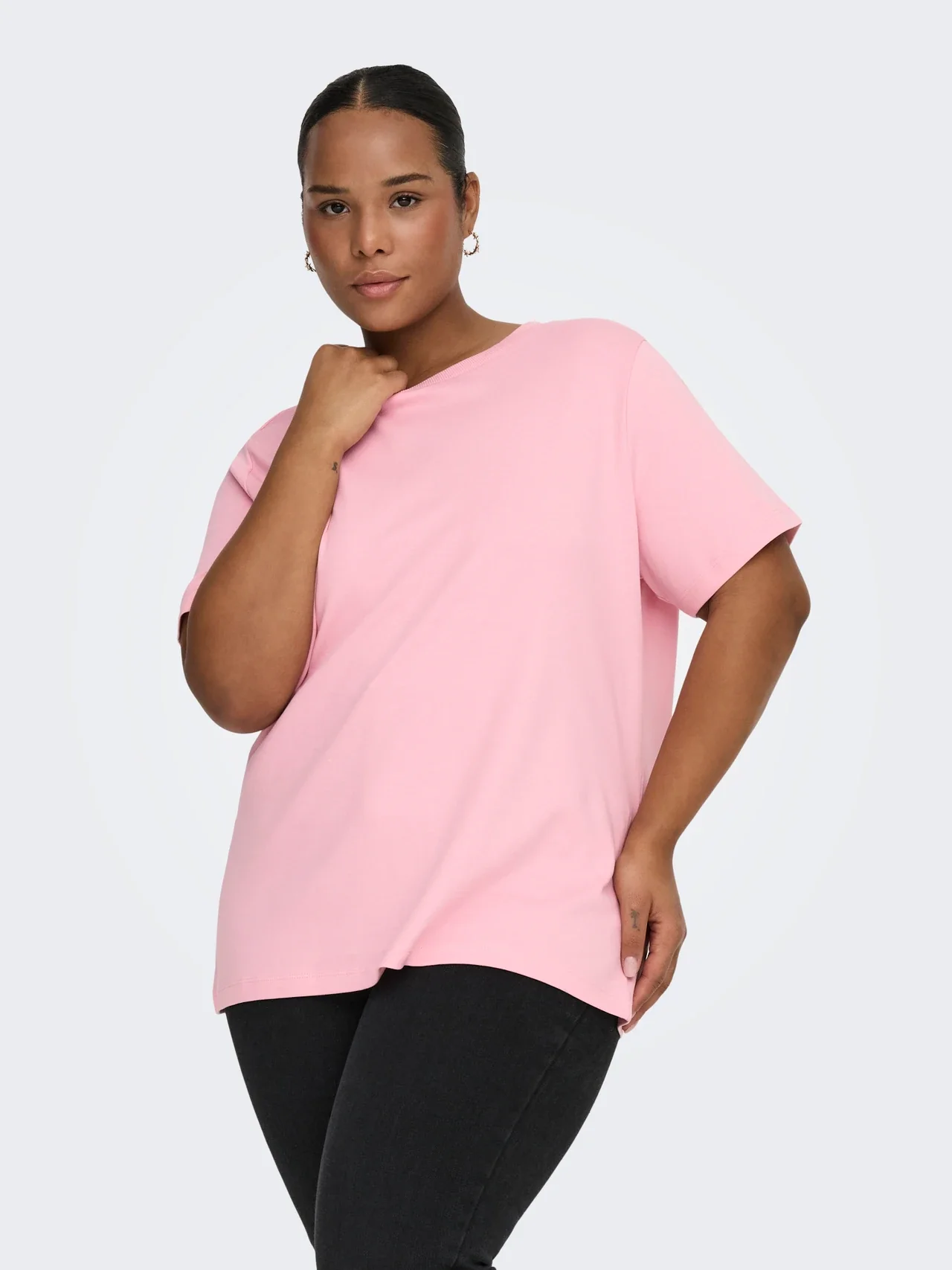 Jen Jeans Tee Romance Rose - Only Carmakoma