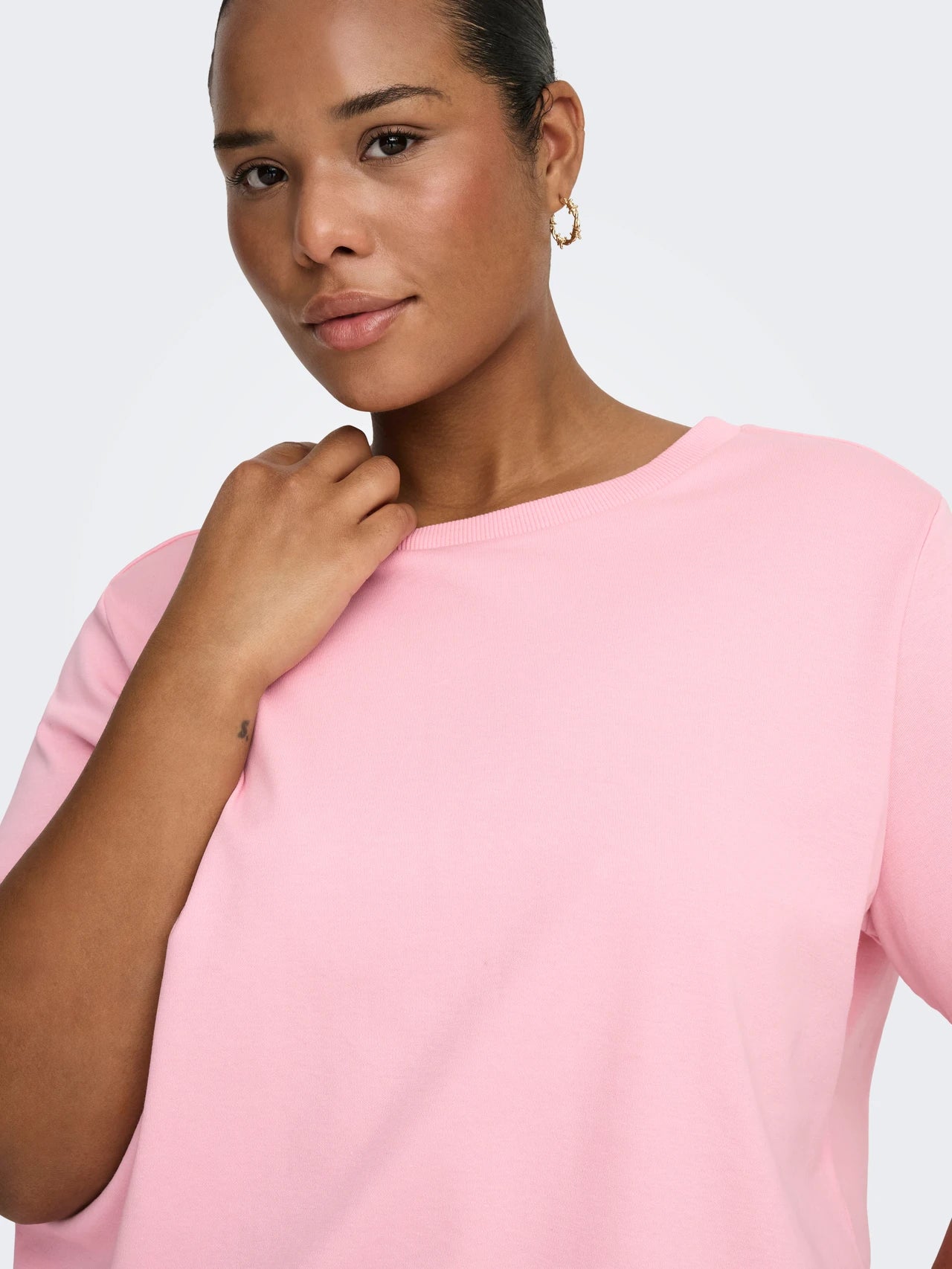 Jen Jeans Tee Romance Rose - Only Carmakoma - Image 2