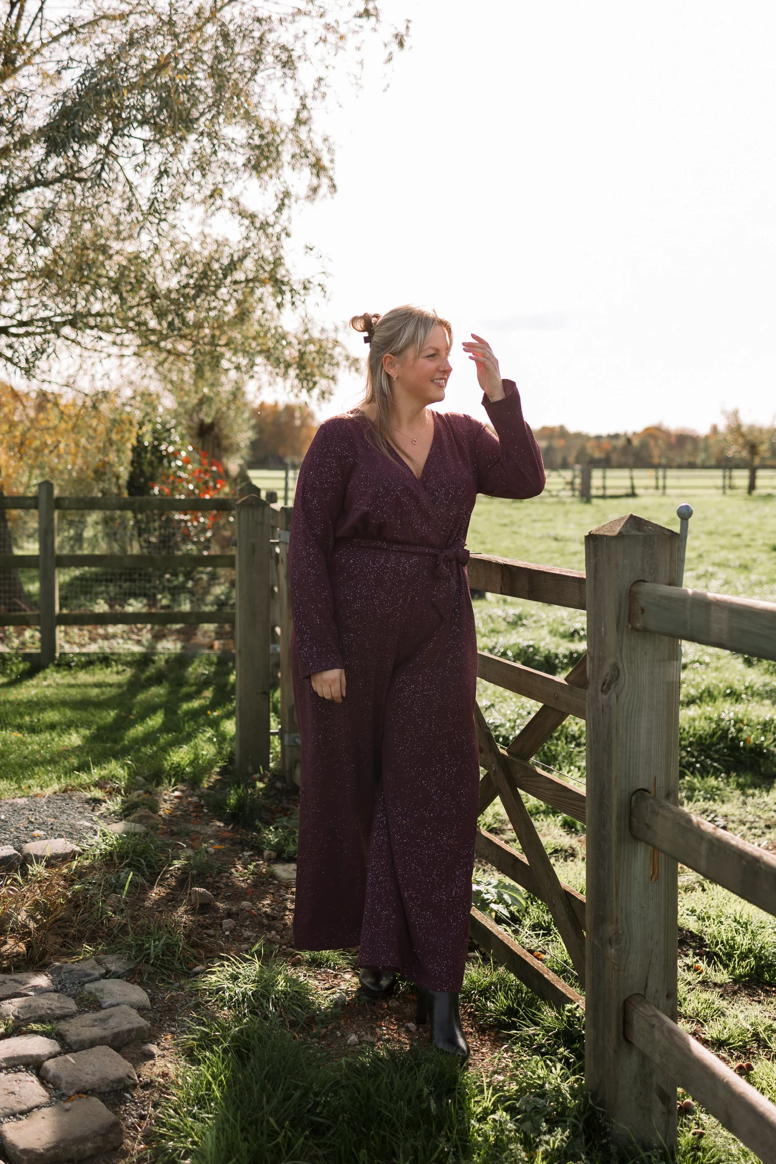 Josee Metta Jumpsuit Winetasting - Only Carmakoma - Image 2