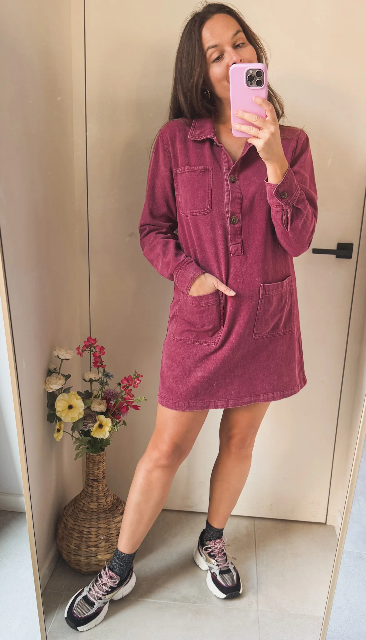 Josephina Dress Bordeaux
