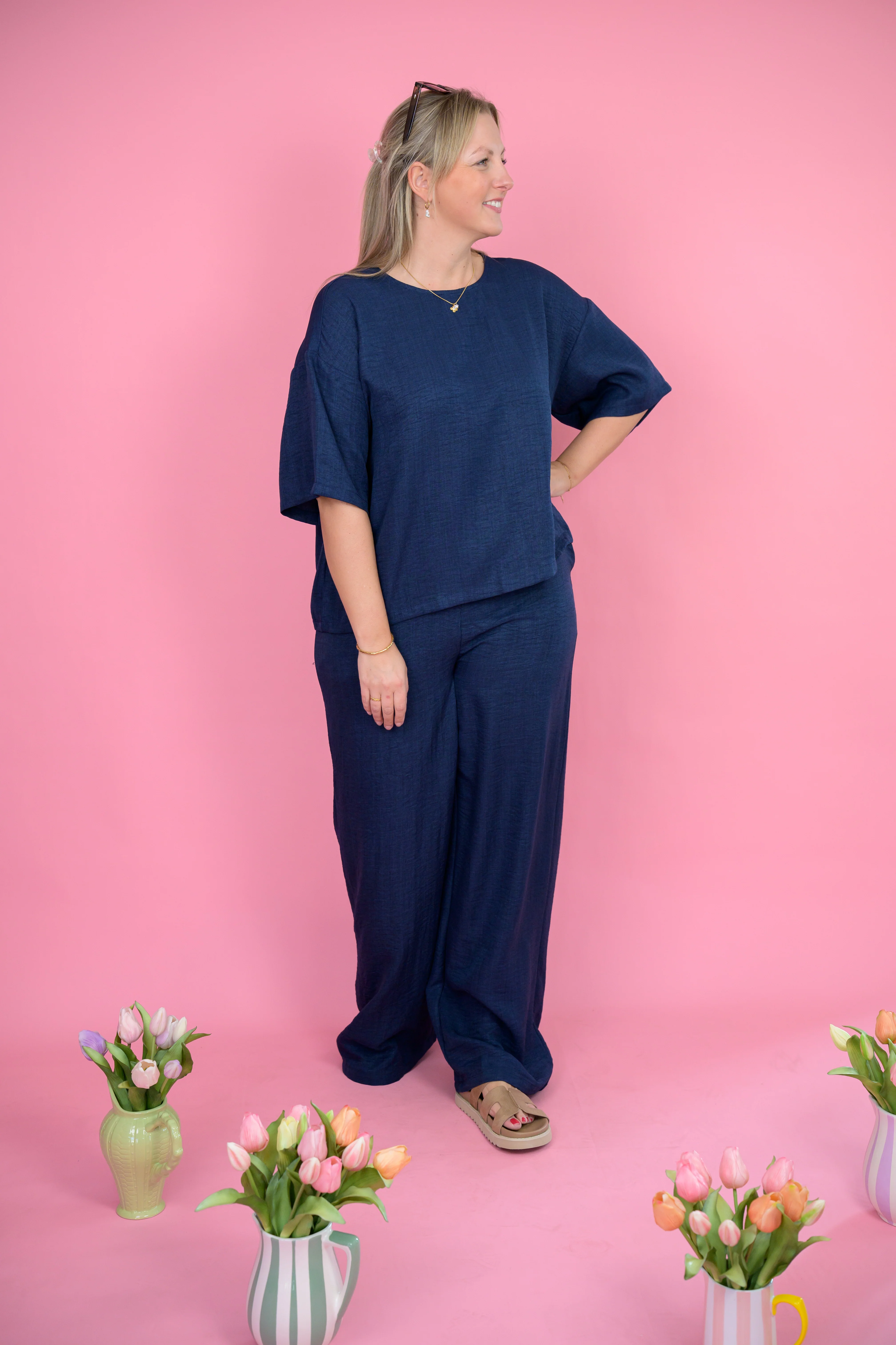 Katico Shirt True Navy Blue - Ichi - Image 5