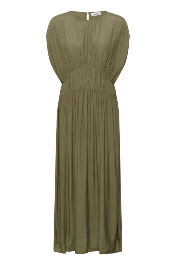 Kleio Dress Dusky Green - Soaked - Image 4
