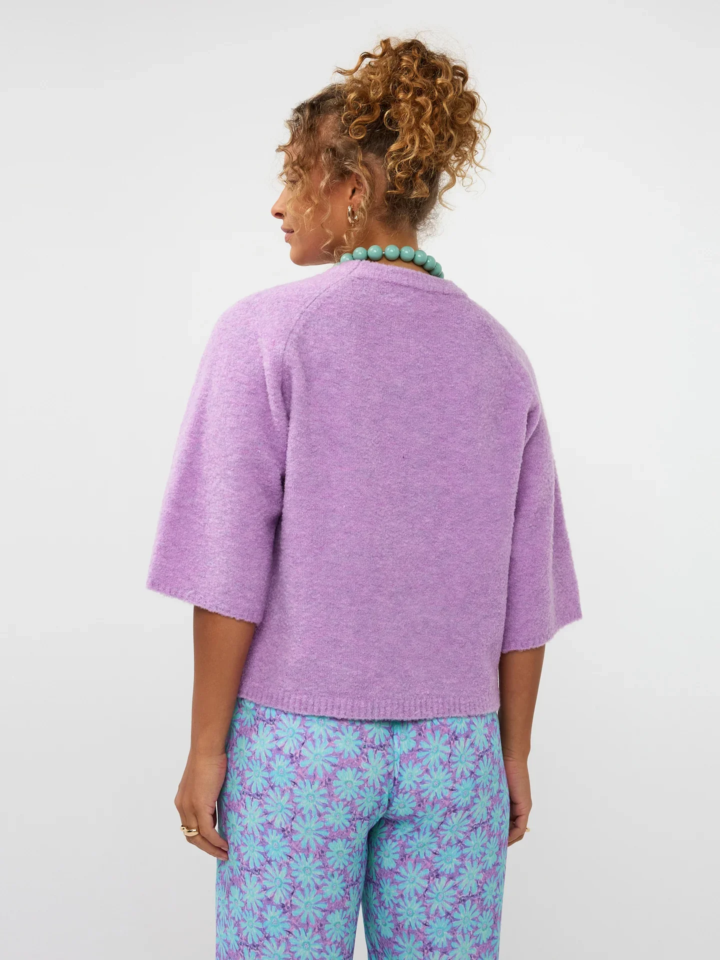 Knitted Sweater Bunny Violet - Ydence - Image 6