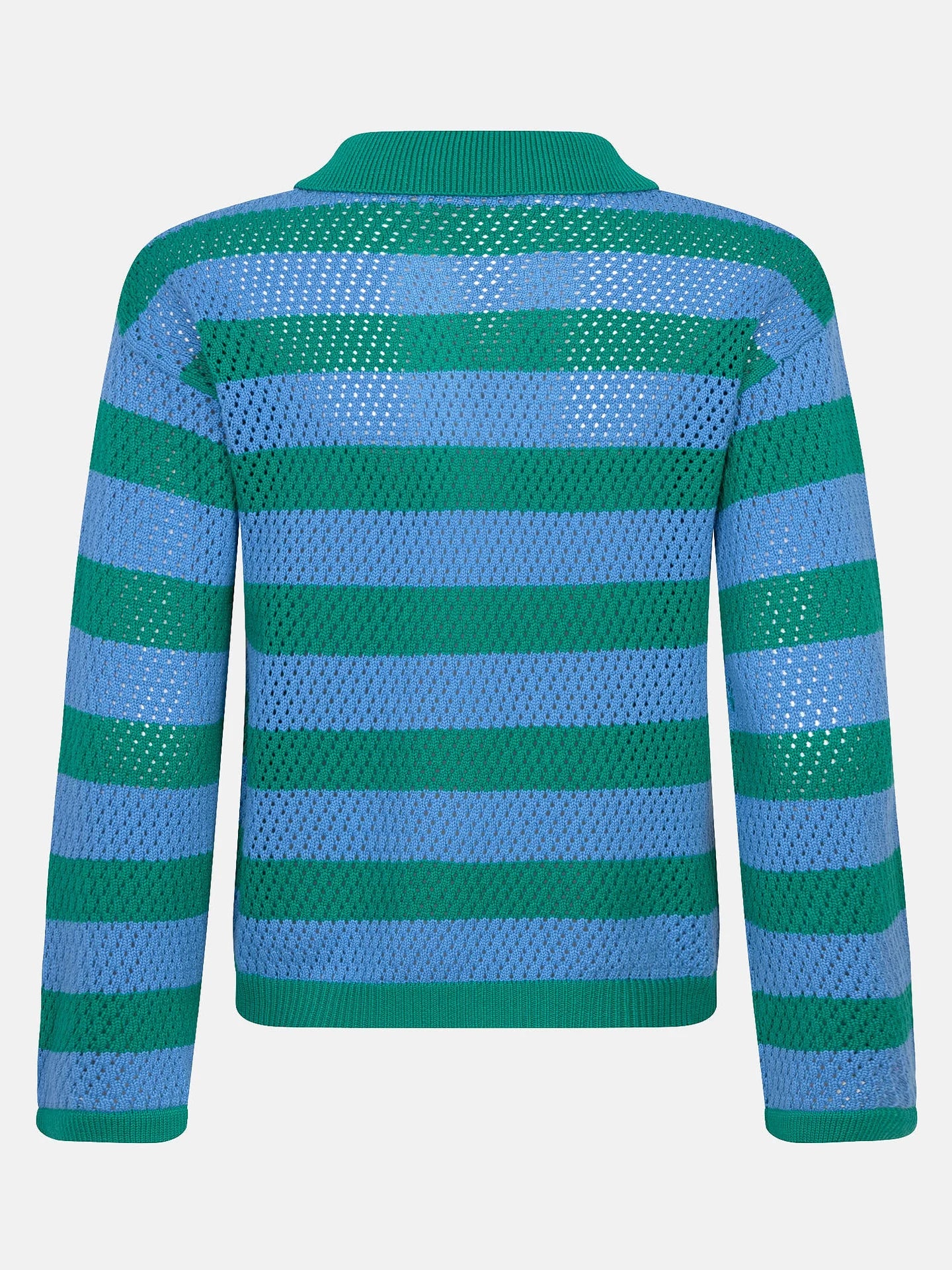Knitted Top Agnes Blue/Sea Green - Ydence - Image 3