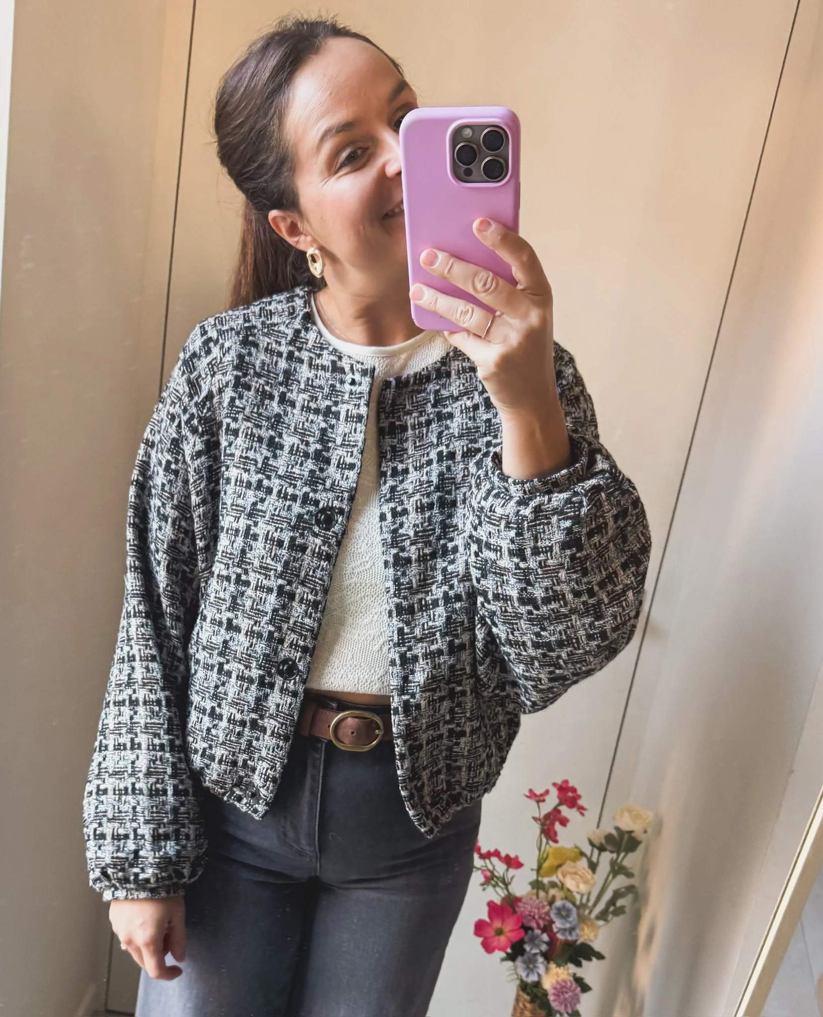 Macy Jacket Black - Saint Tropez