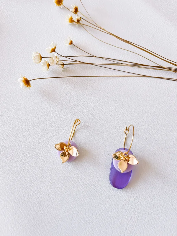 Margot | purple & lila - Jules Jewels - Image 2