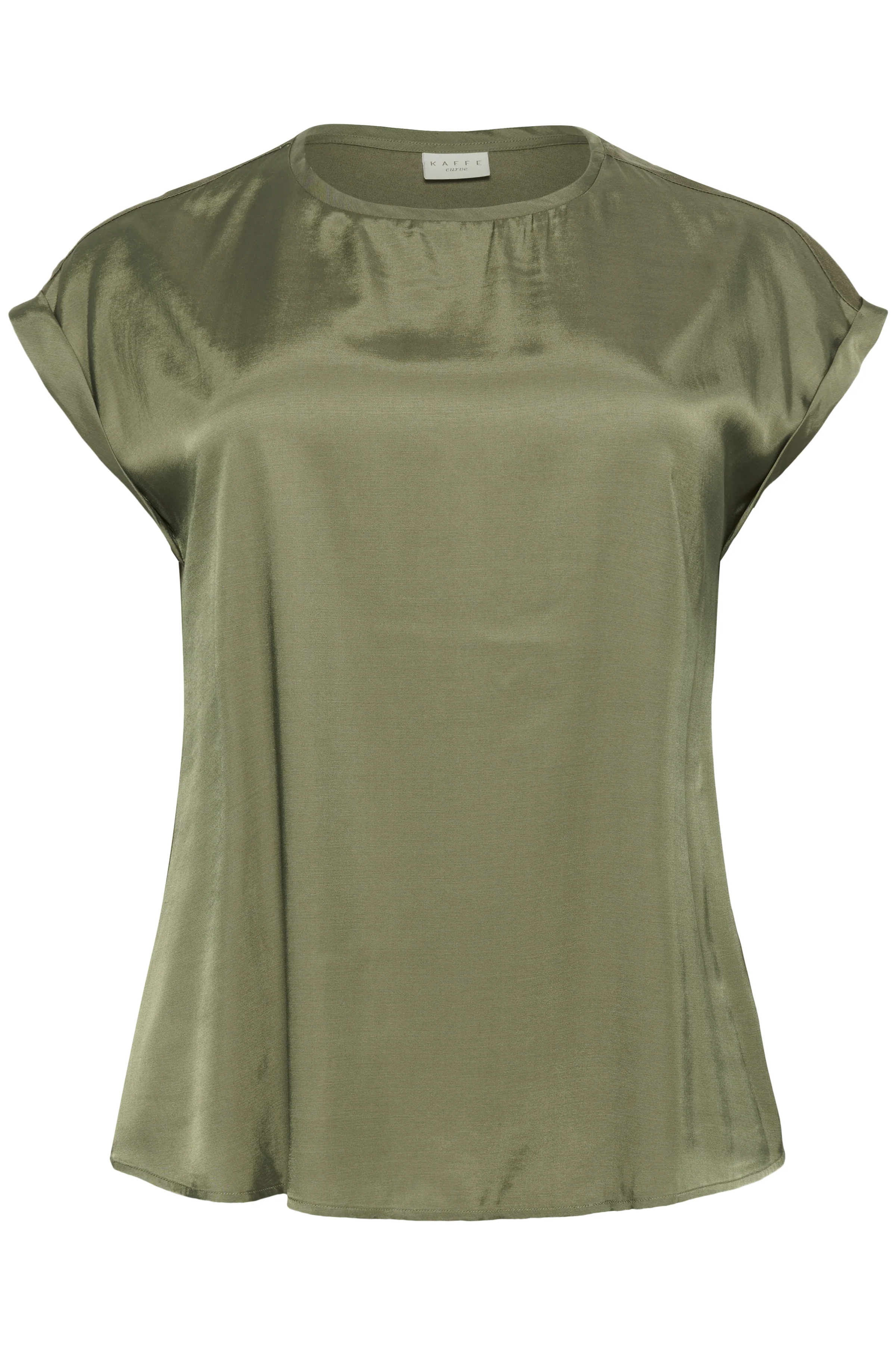 Milia Wing SL Blouse Ivy Green - Kaffe Curve - Image 5