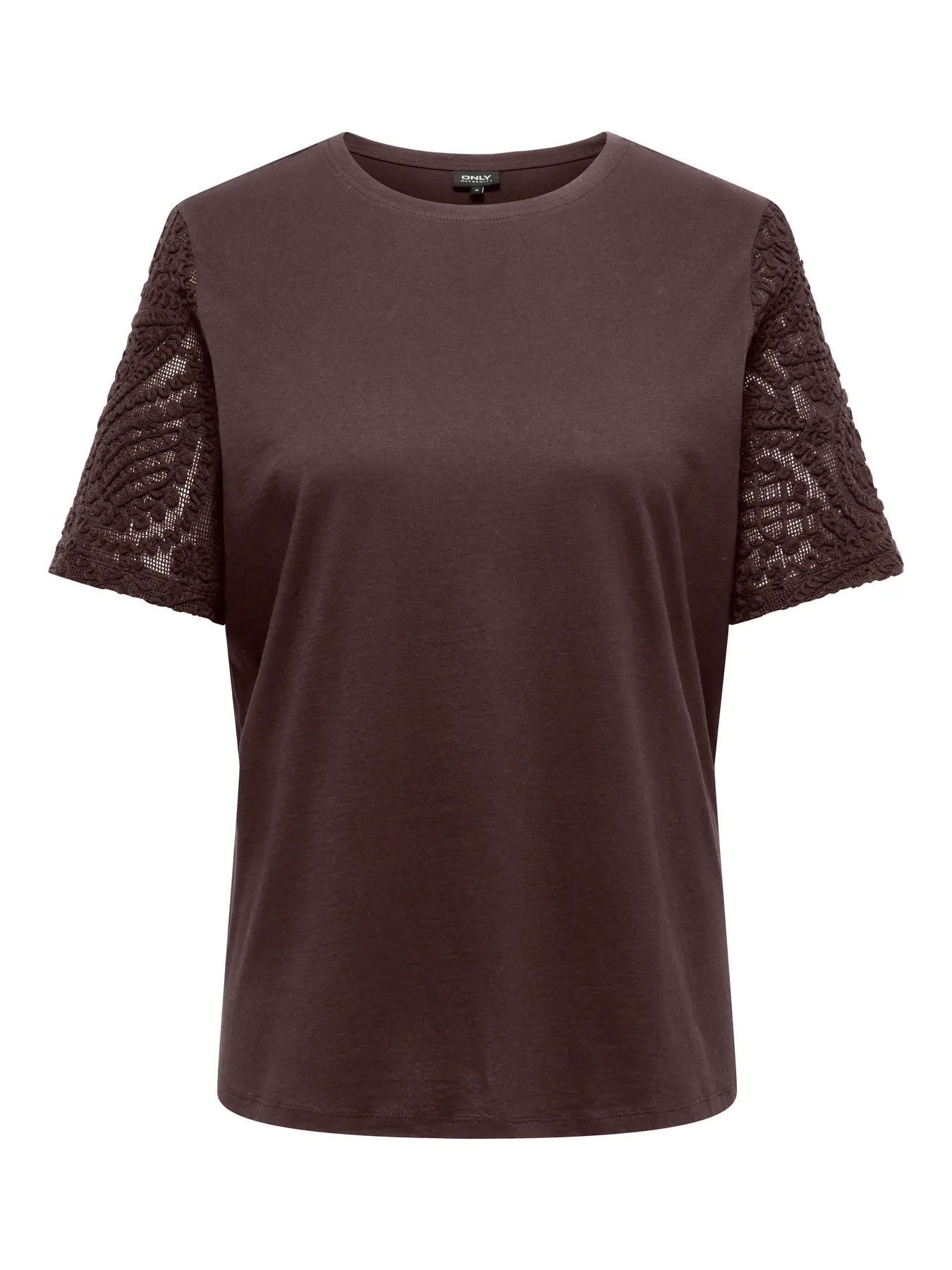 Mirla Life O-Neck Top Coffee Bean - Only Carmakoma - Image 4