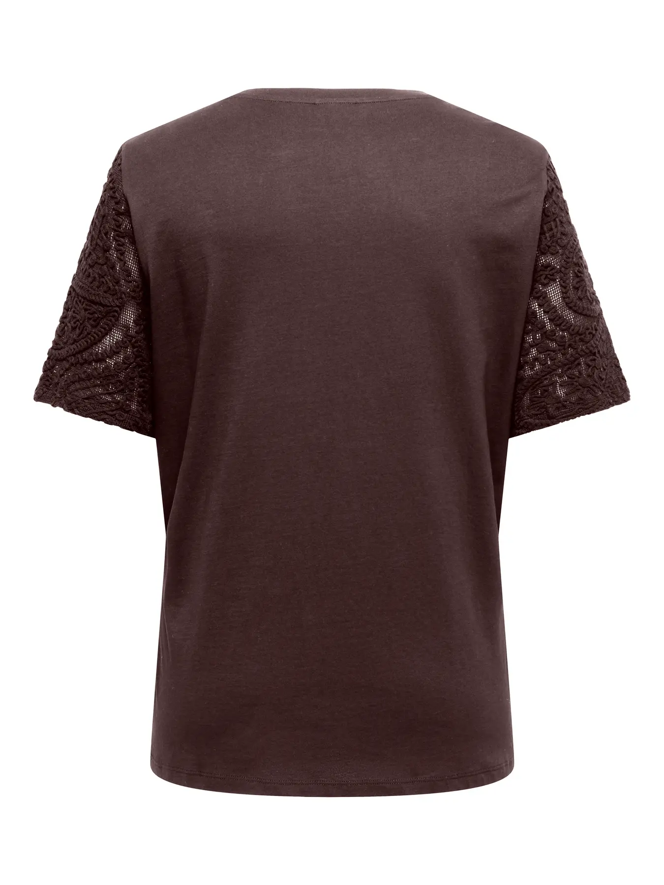 Mirla Life O-Neck Top Coffee Bean - Only Carmakoma - Image 5