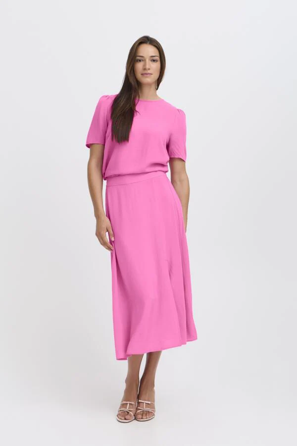 MJoella Midi Skirt 3 Raspberry - B.Young - Image 3