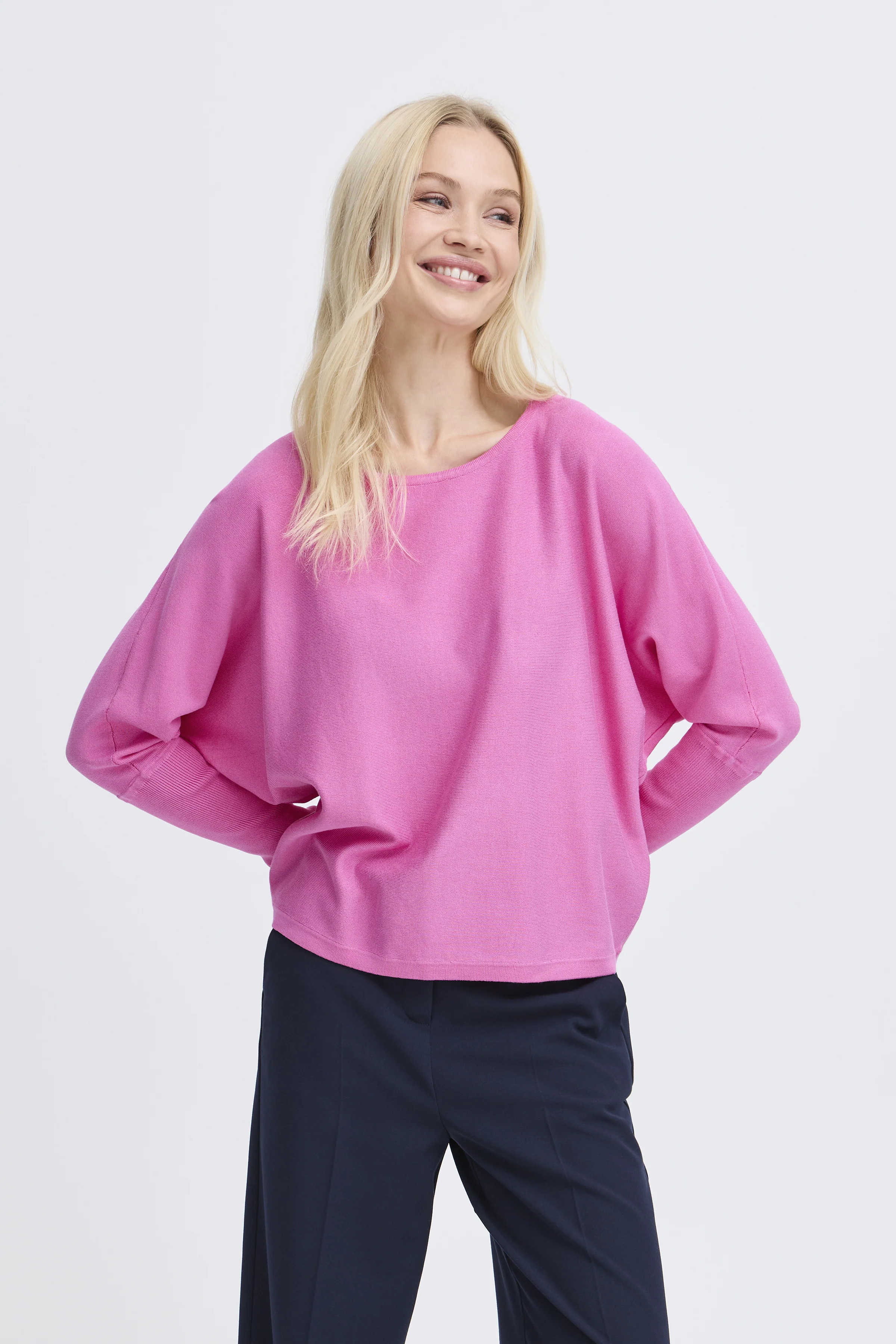 Morla Bat Jumper Phlox Pink - B.Young - Image 3