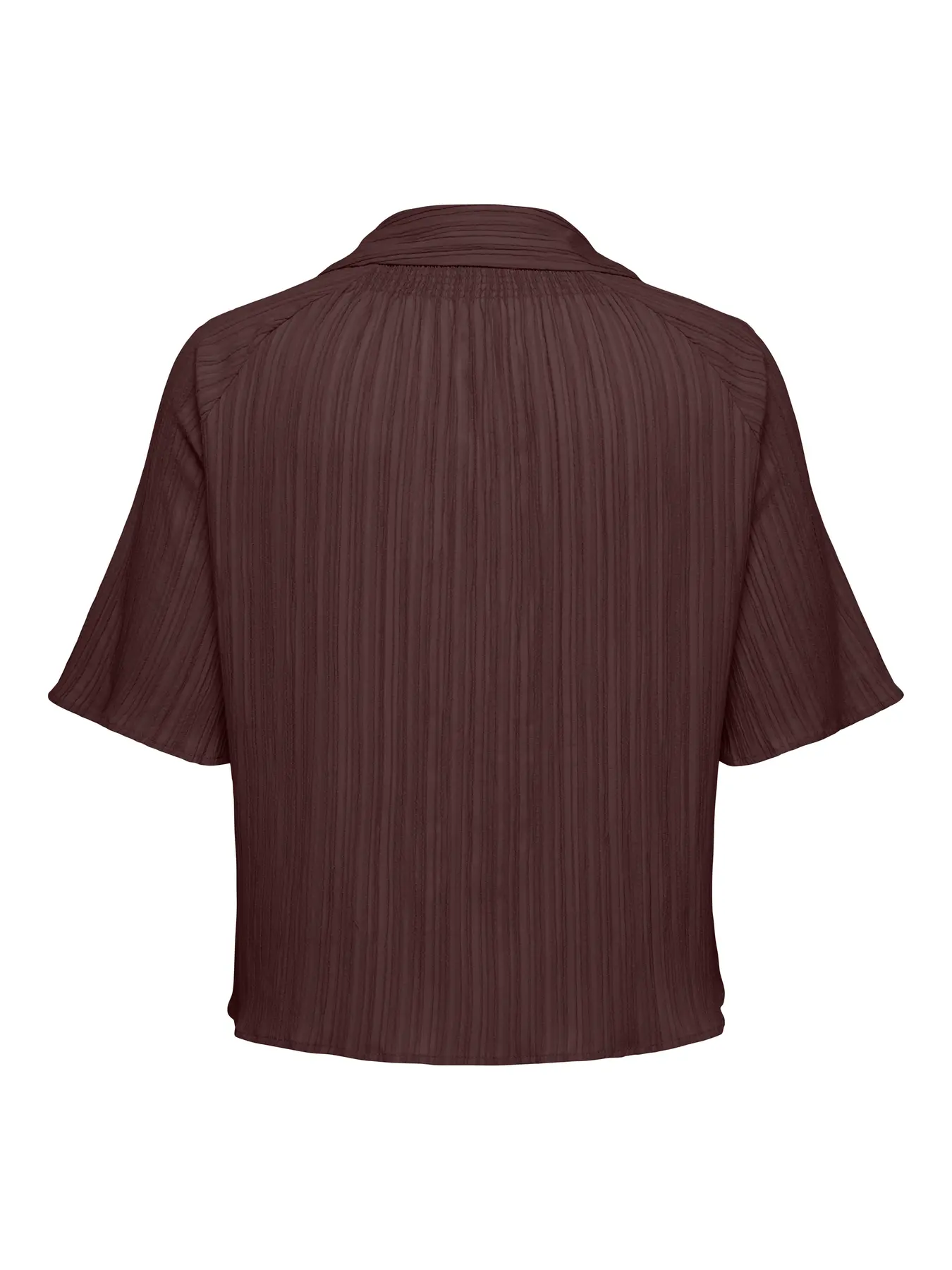 Munich Crinkle Shirt Chocolate - Only Carmakoma - Image 4