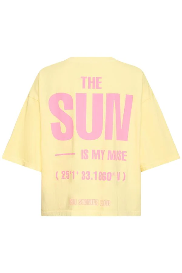Nica Shirt Mellow Yellow - Ichi - Image 4