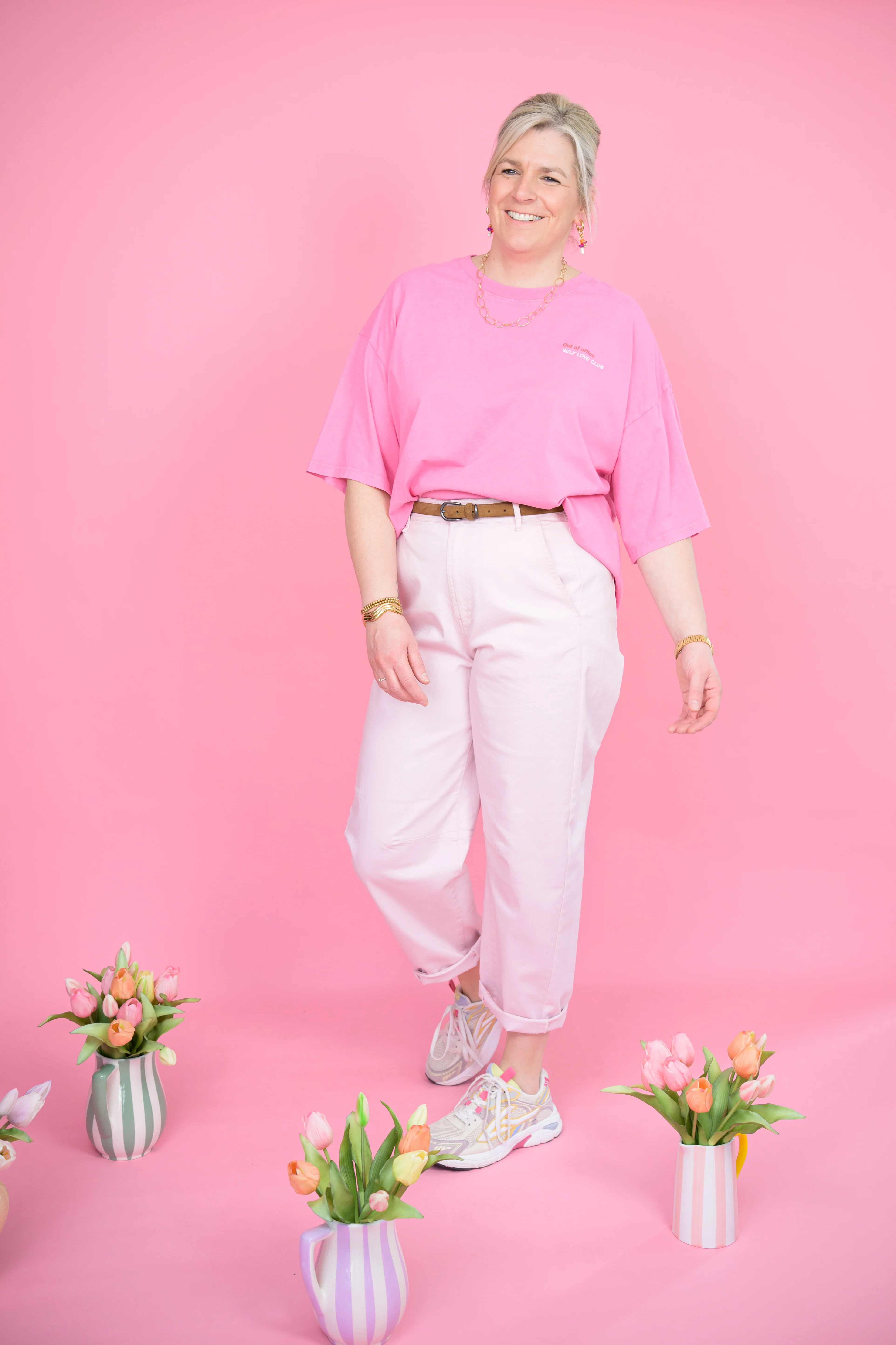 Paude Jeans Chalk Pink - Saint Tropez