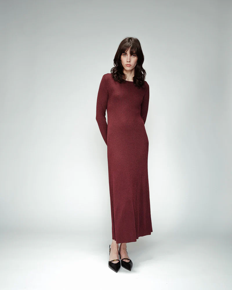 Opera Robe Bordeaux - Grace&Mila - Image 4