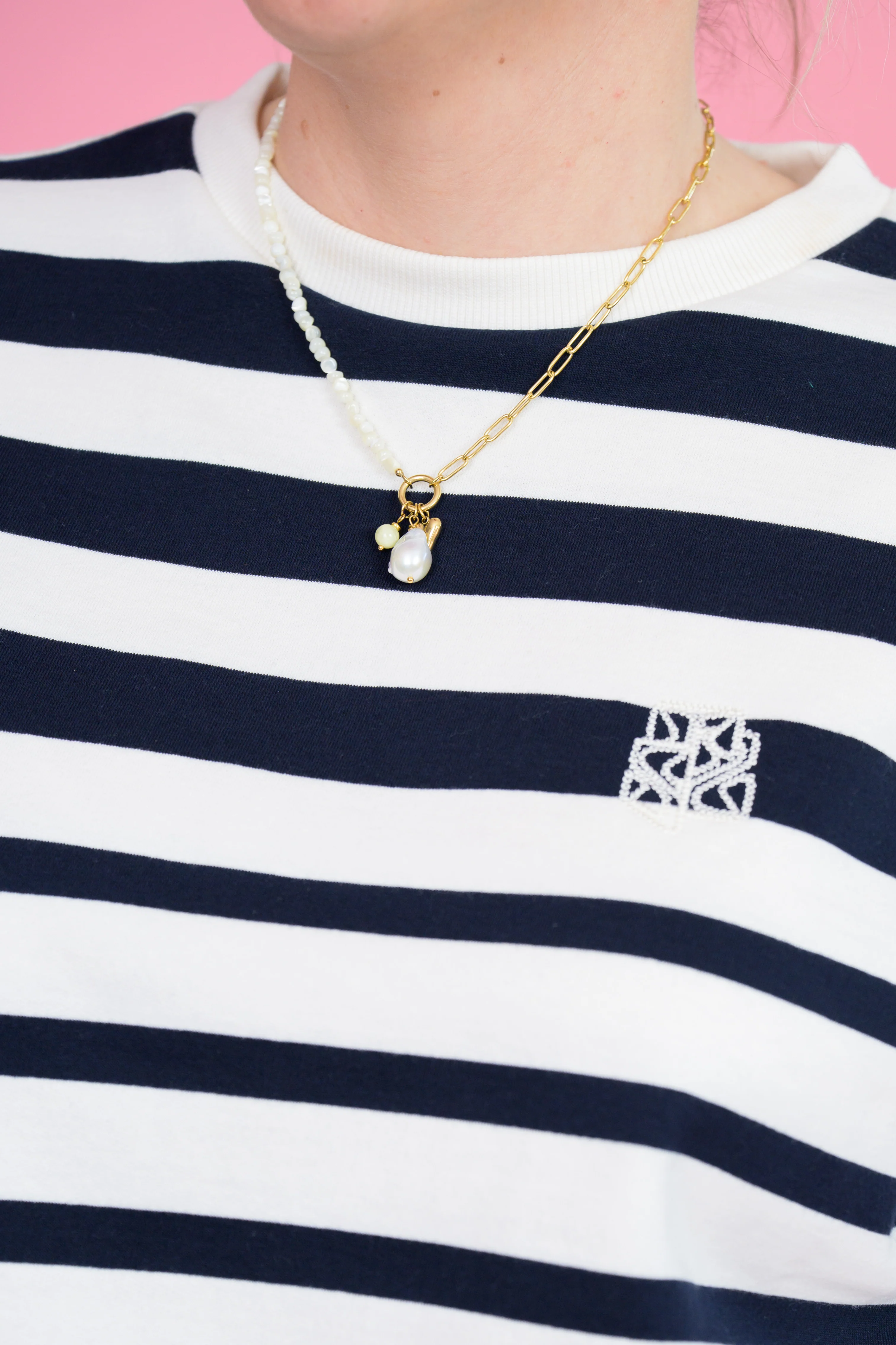 Philene T-Shirt Nightsky Irregulat - Saint Tropez - Image 2