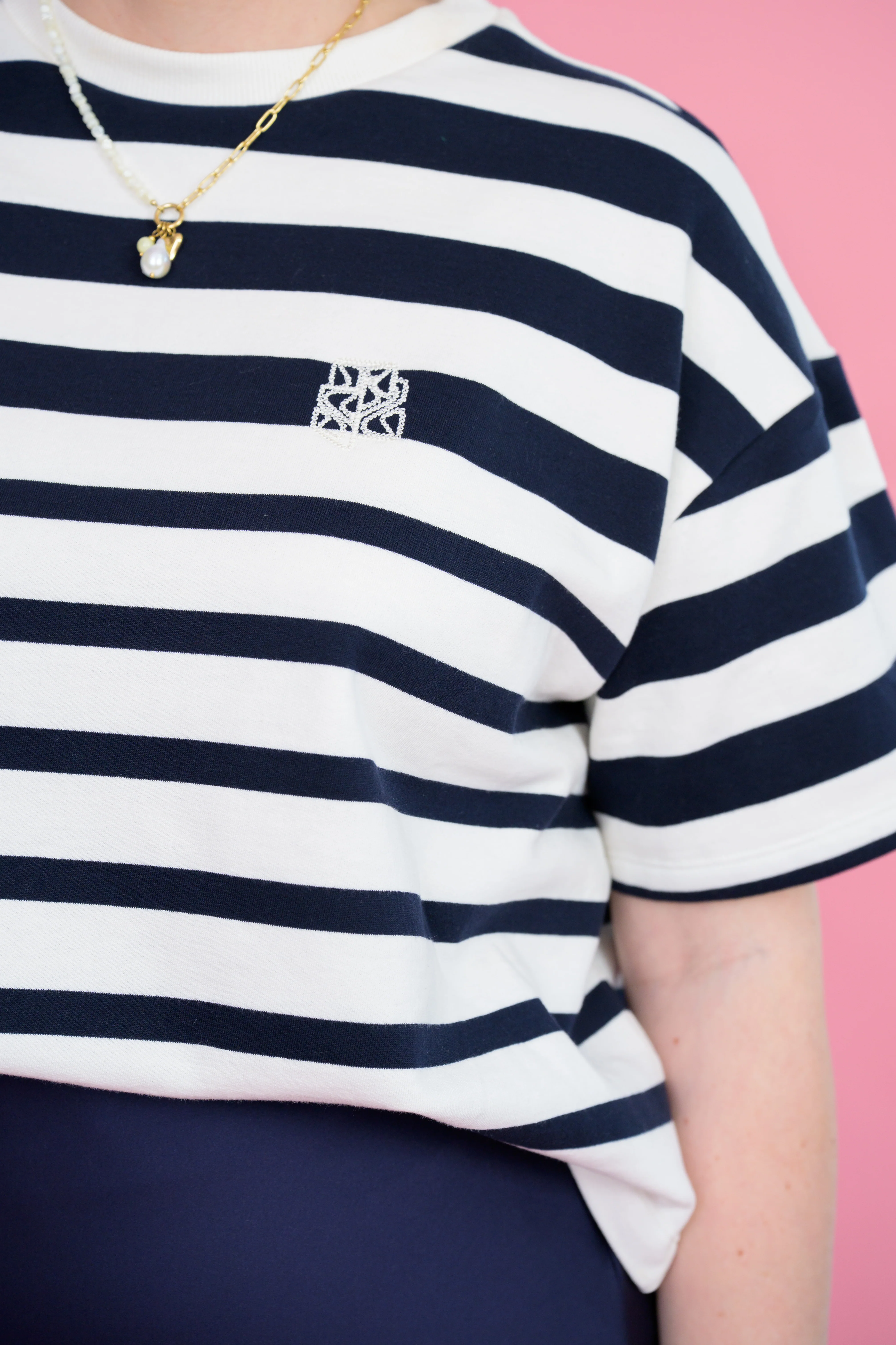 Philene T-Shirt Nightsky Irregulat - Saint Tropez - Image 3