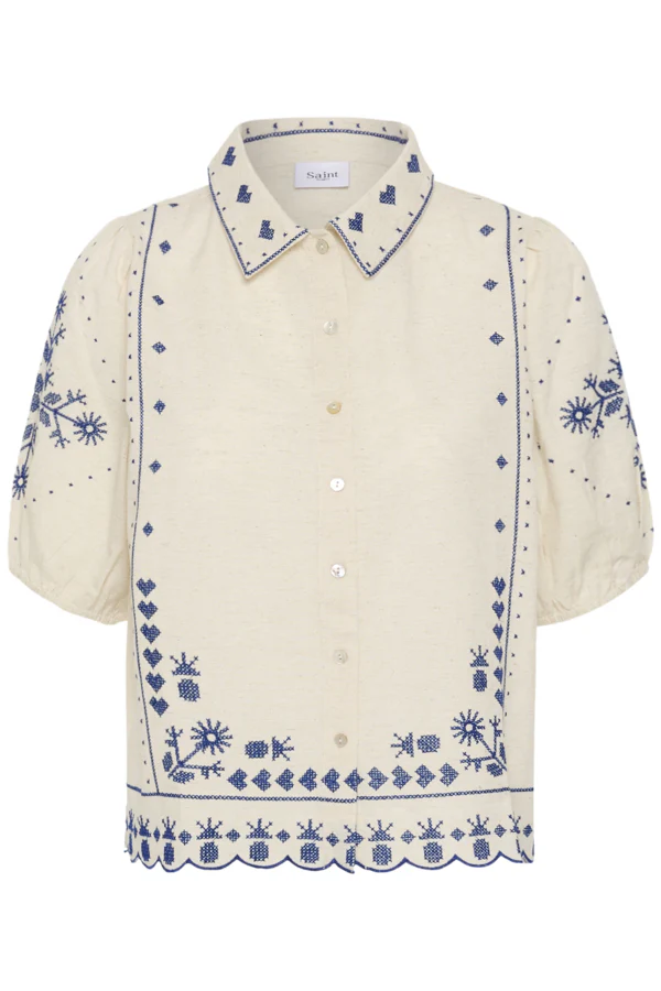RomelleSZ Shirt Turtledove - Saint Tropez - Image 4