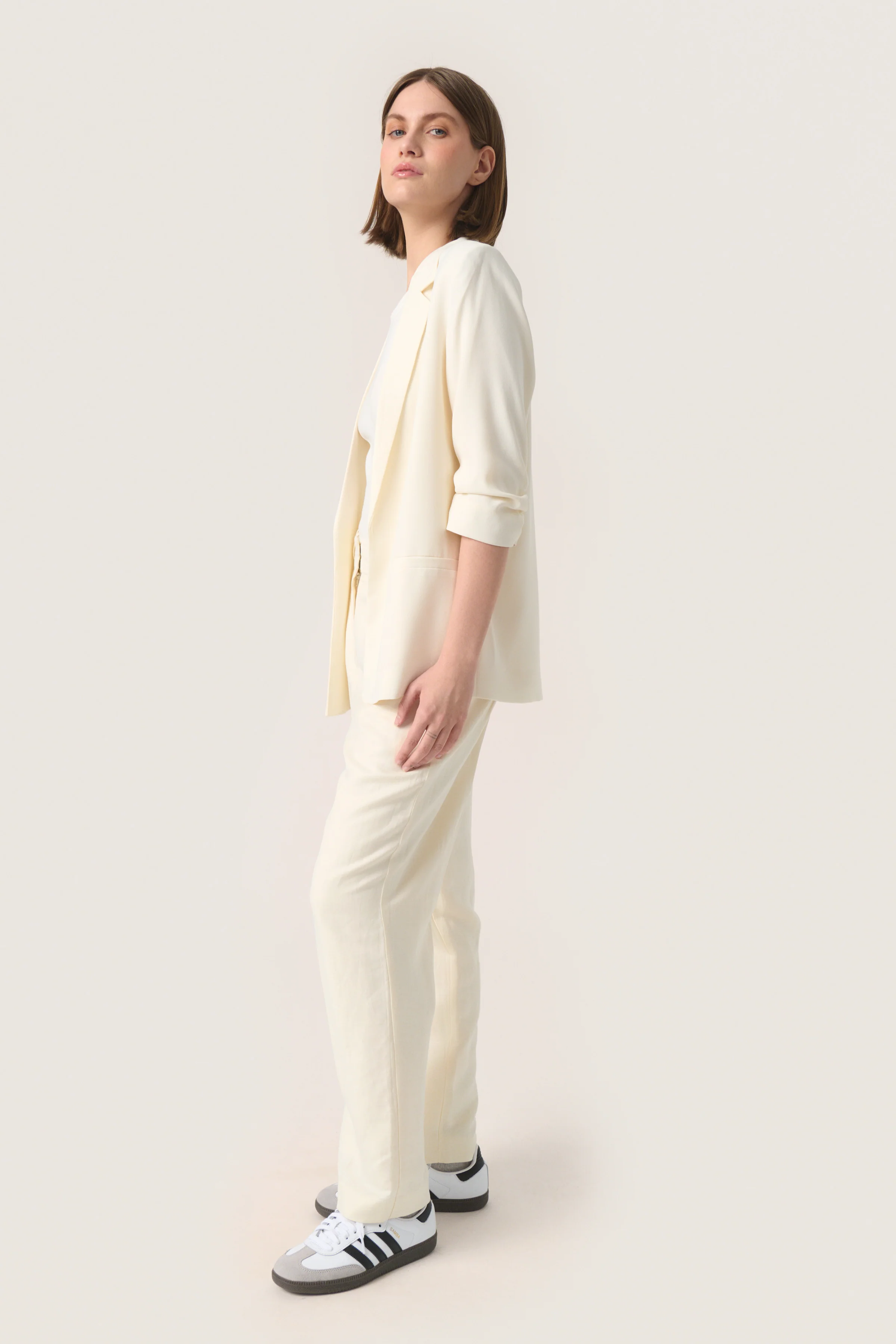 Shirley Blazer Whisper White - Soaked - Image 4