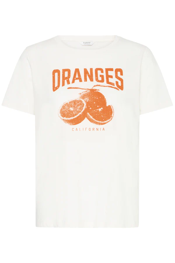 Sobbe Print Tshirt Oranges - B.Young - Image 3