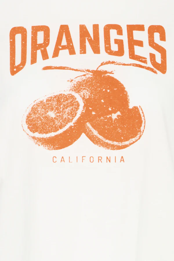Sobbe Print Tshirt Oranges - B.Young - Image 4