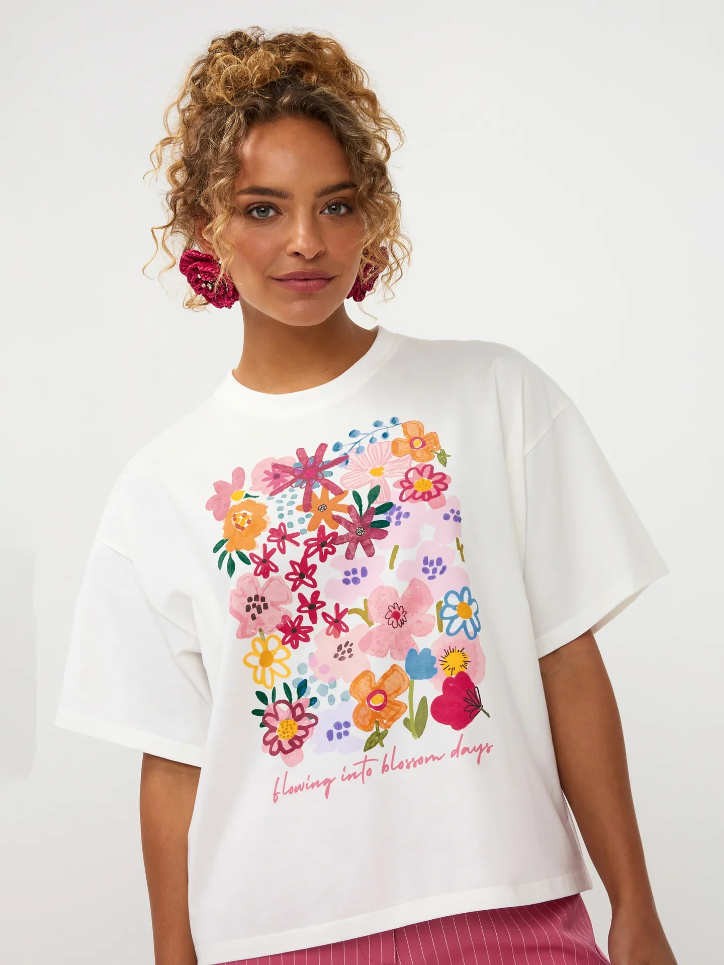 T-Shirt Blossom Days Off-White - Ydence - Image 2