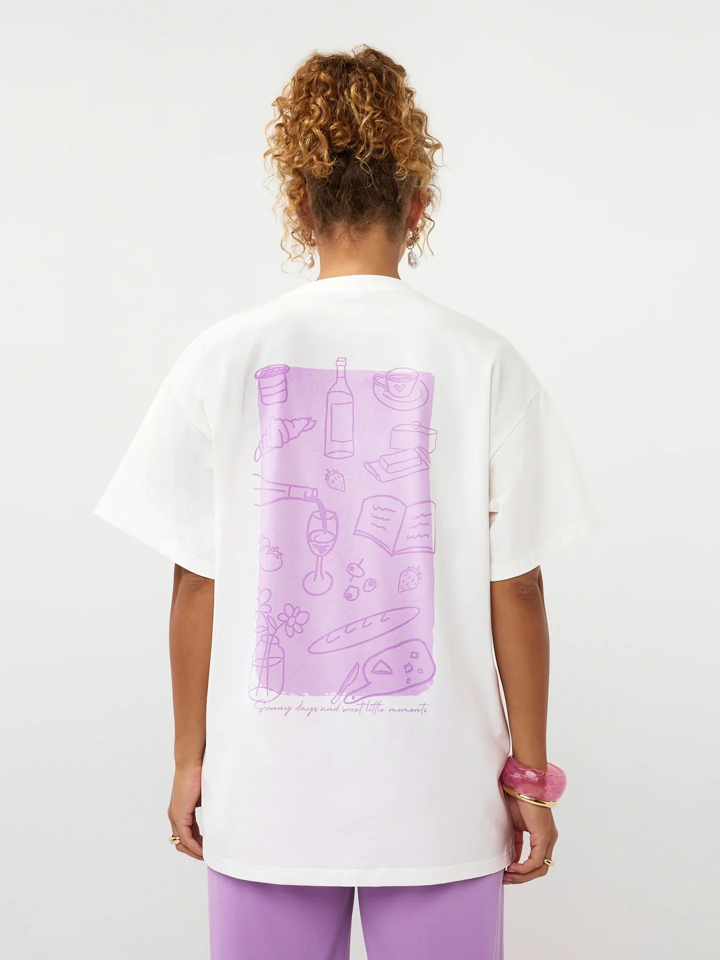 T-Shirt Picknick Off-White - Ydence - Image 2