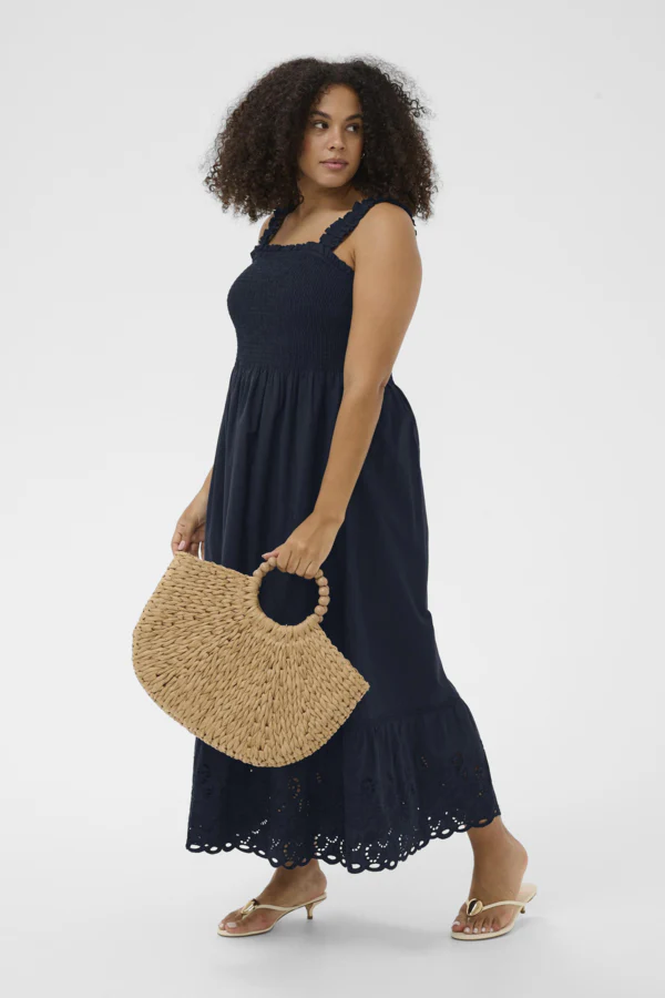Trudi Dress Midnight Marine - Kaffe Curve - Image 5