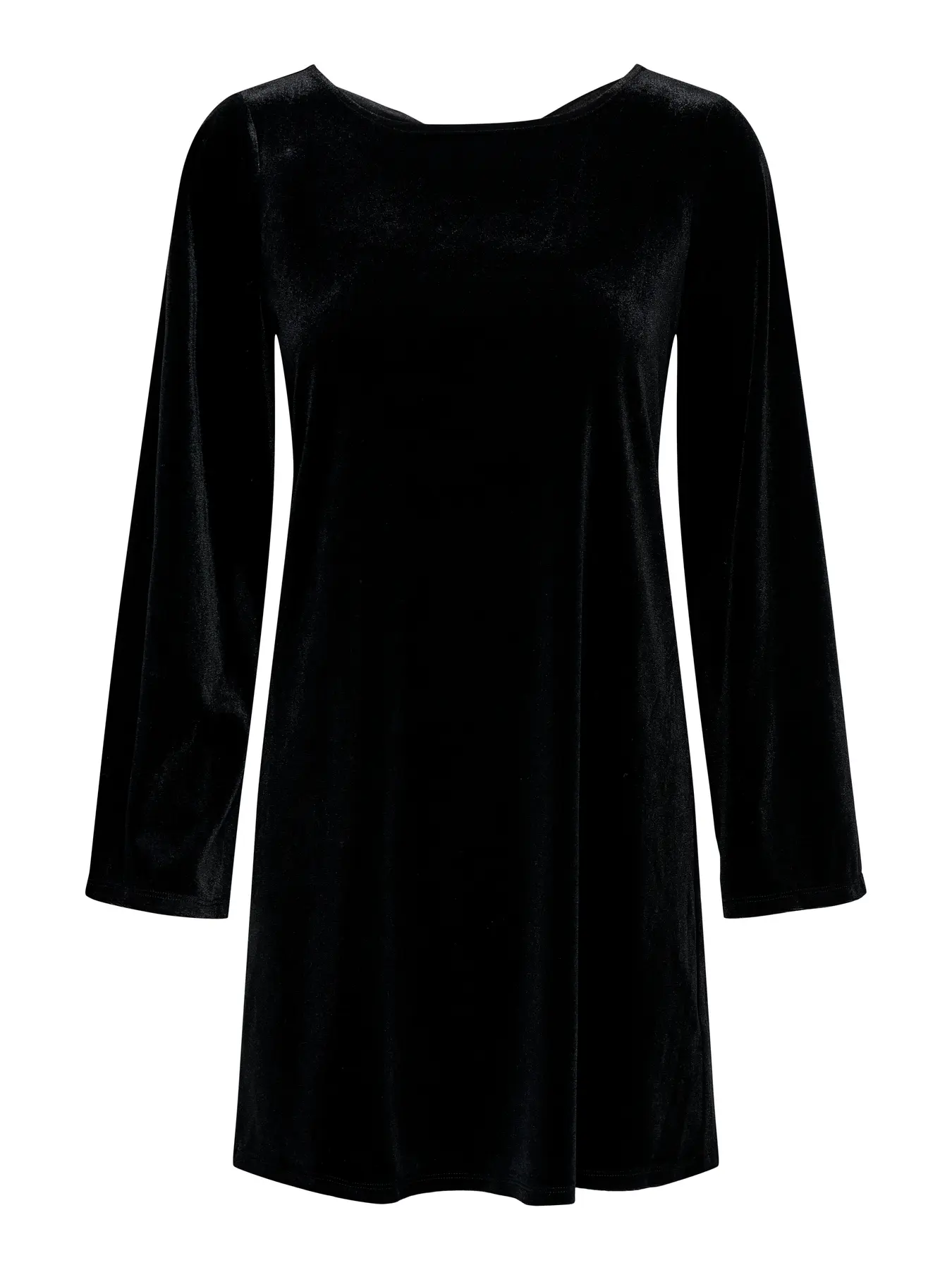 Victory Velvet Bow Dress Black - JDY - Image 3