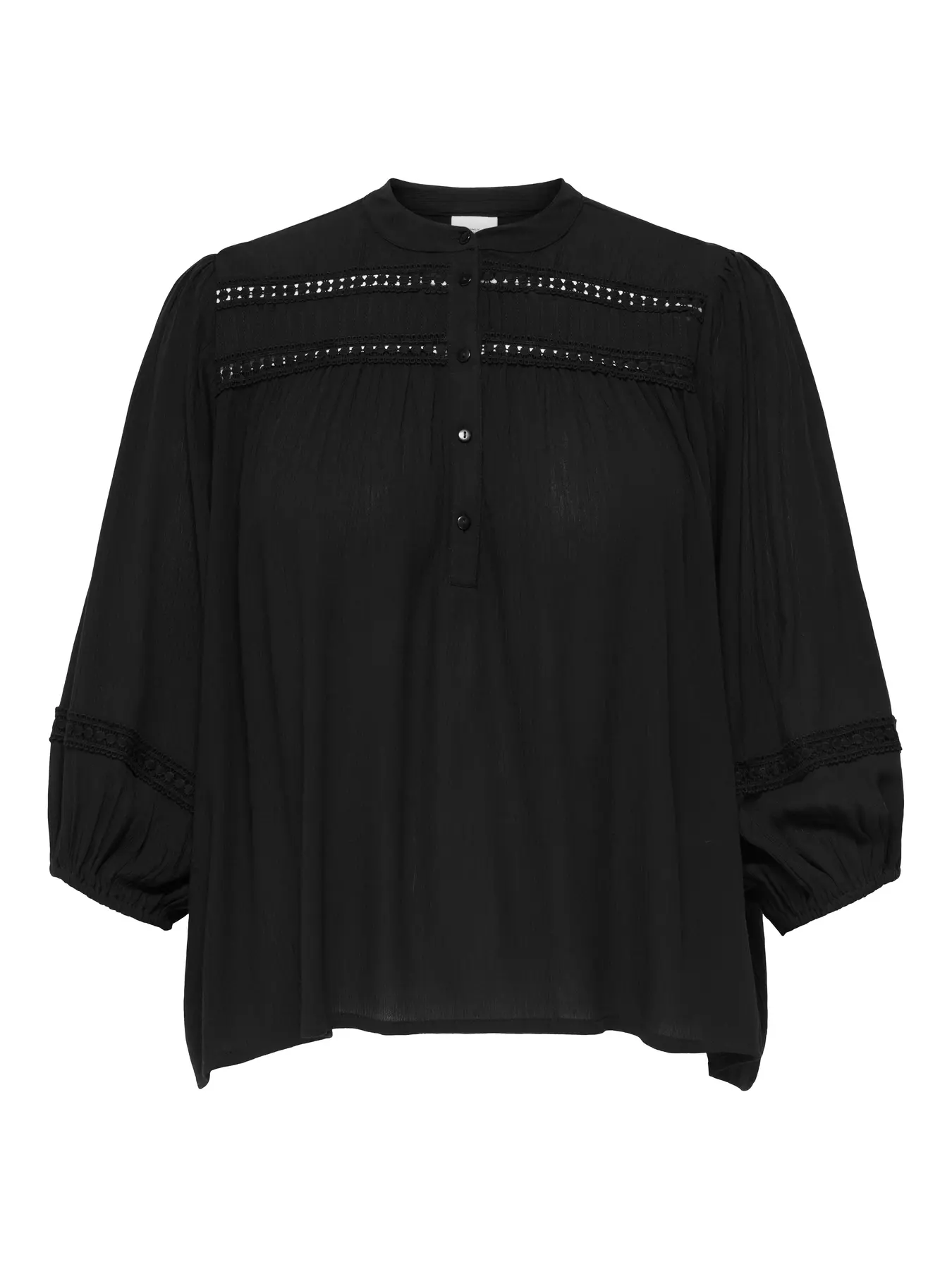 Zia Life O-Neck Top Black - Only Carmakoma - Image 4